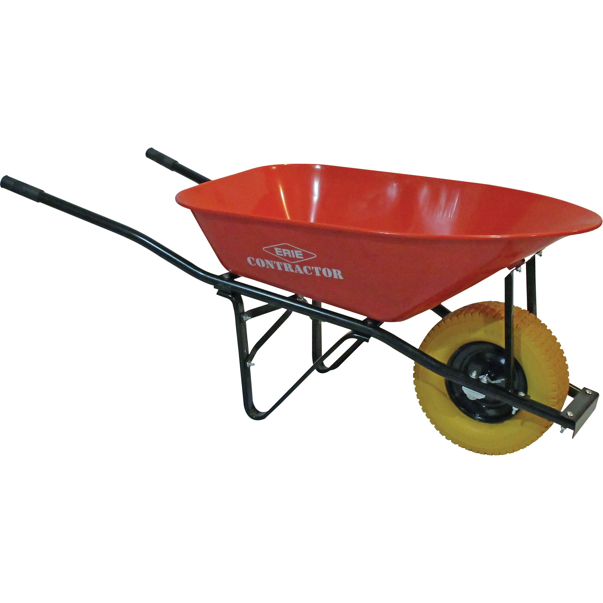 Brouette d’entrepreneur Big Wheel, 6 pi³, plateau Acier