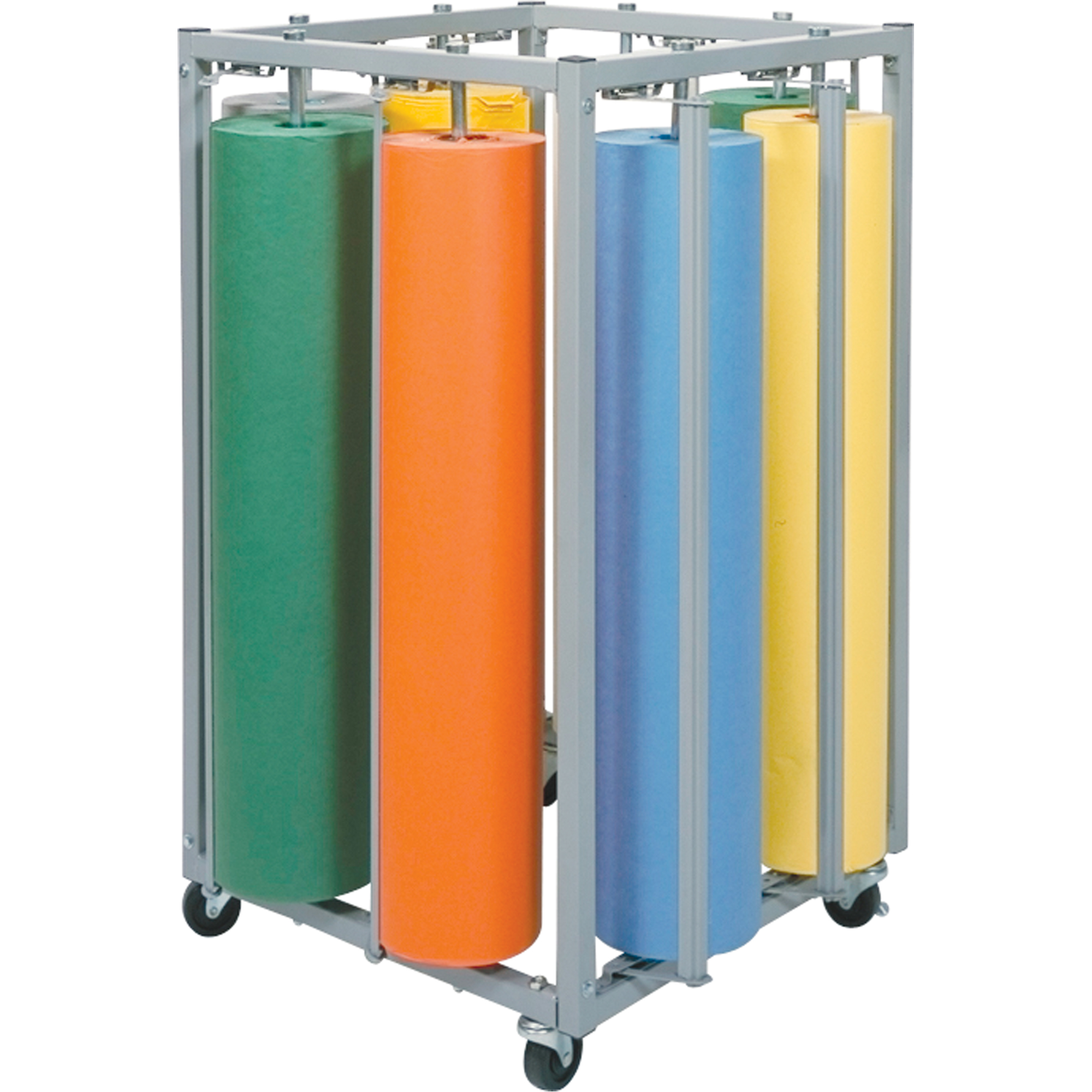 Support pour 8 rouleaux de papier