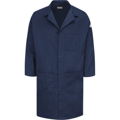 Blouse de laboratoire Excel FRMD ComforTouchMD, Coton, Grand, Bleu marin