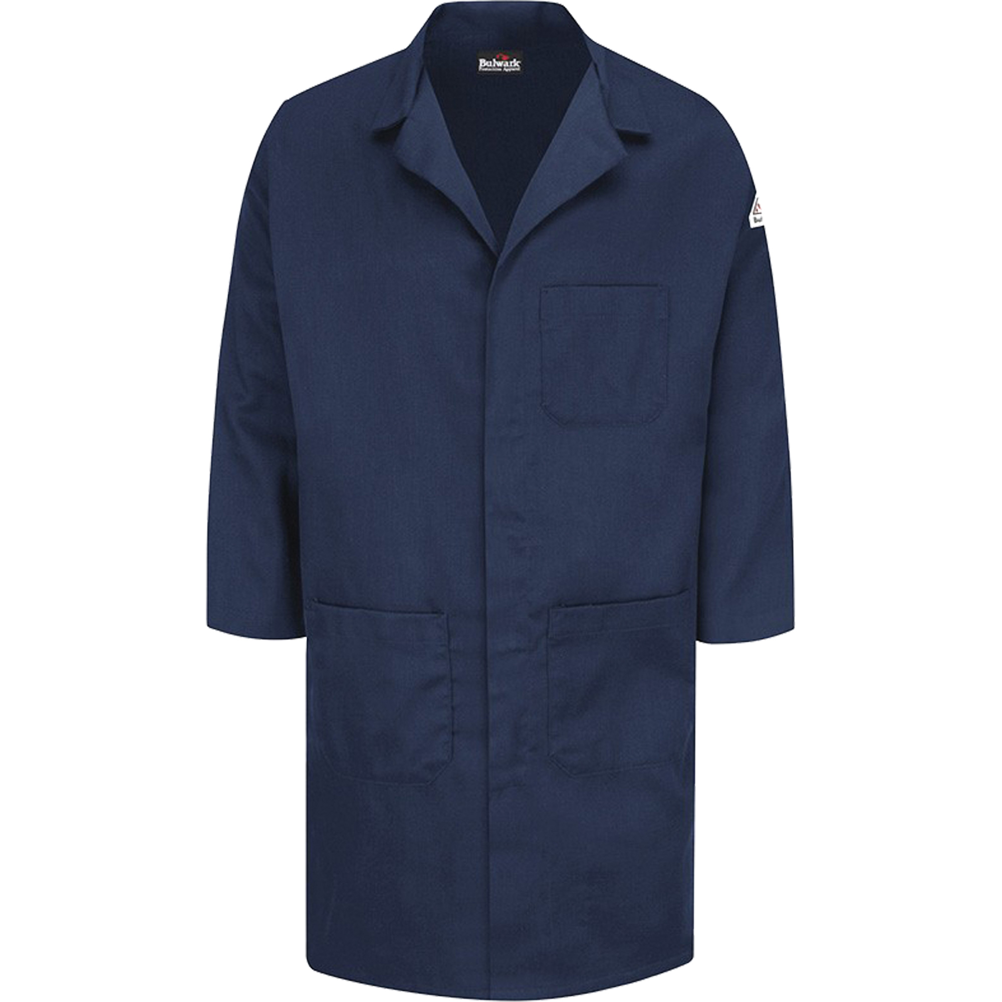 Blouse de laboratoire Excel FRMD ComforTouchMD, Coton, Grand, Bleu marin
