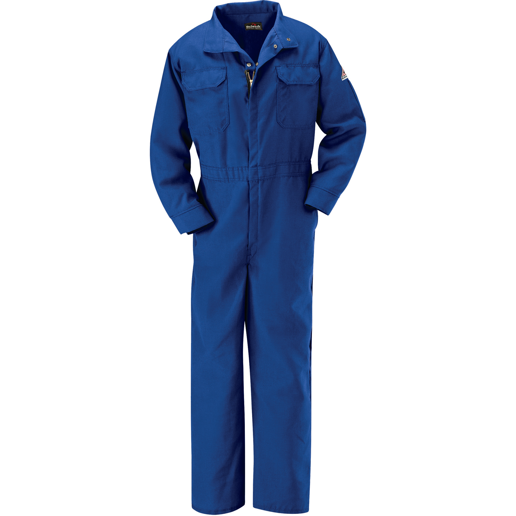 Combinaisons de première qualité résistantes aux flammes, Taille 46, Bleu royal, 5,1 cal/cm²