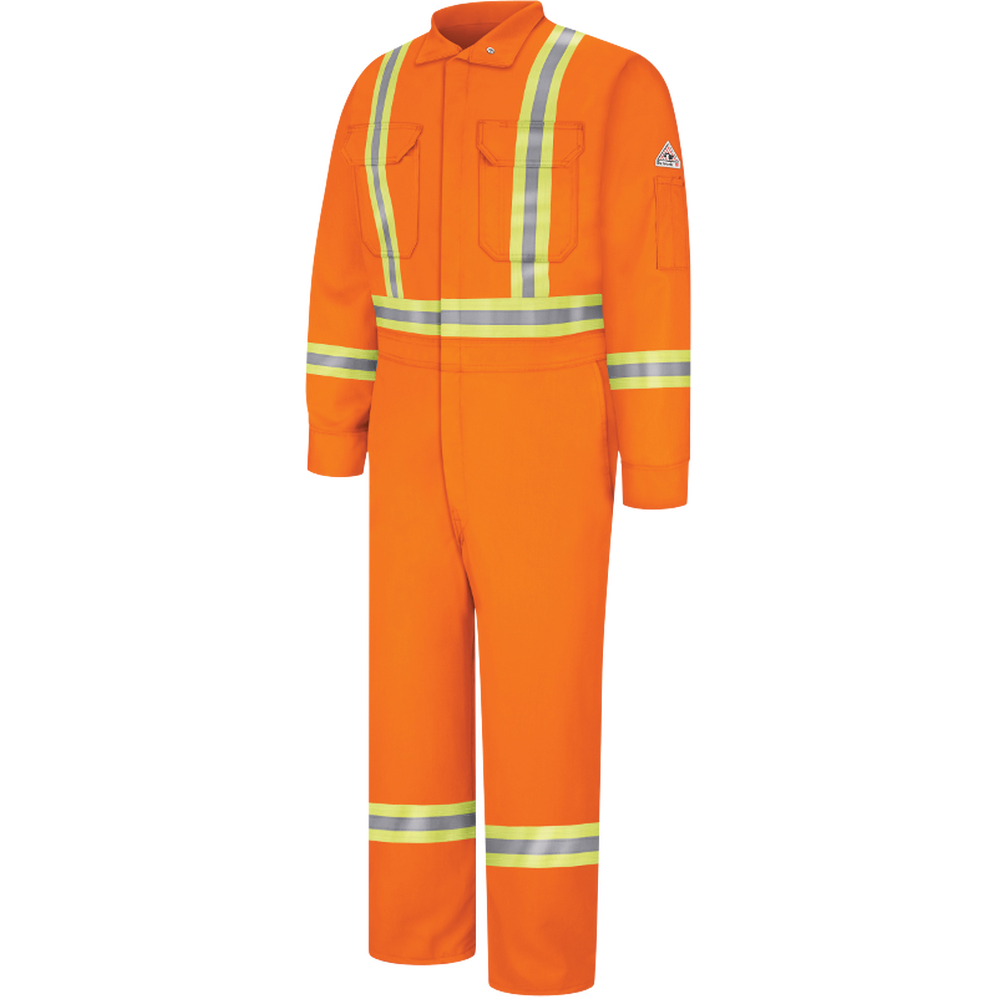 Combinaisons résistantes au feu avec bandes réfléchissantes, Taille 52, Orange, 12,2 cal/cm²