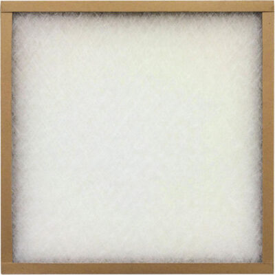 Filtre jetable en poly, Boîte, 10" la x 1" p x 20" h