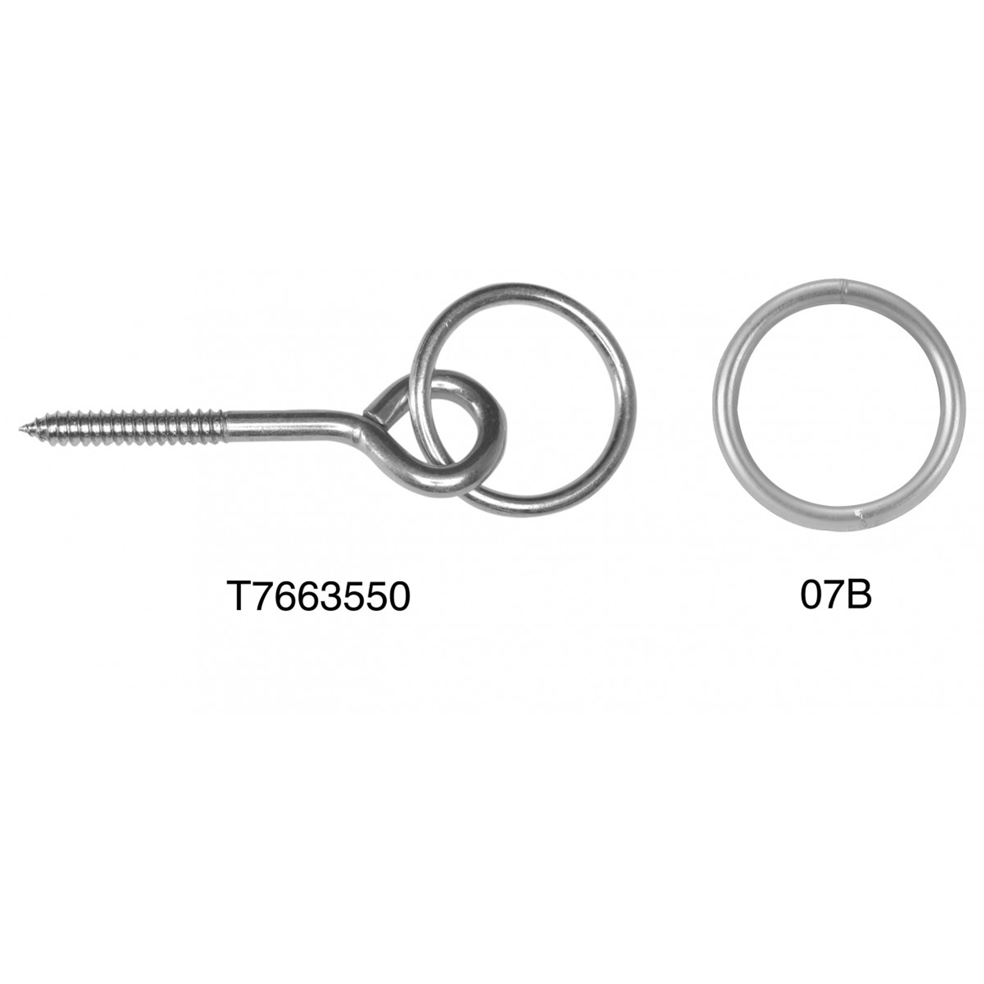 Anneau soudé CampbellMD, 1-1/2", Nickelé