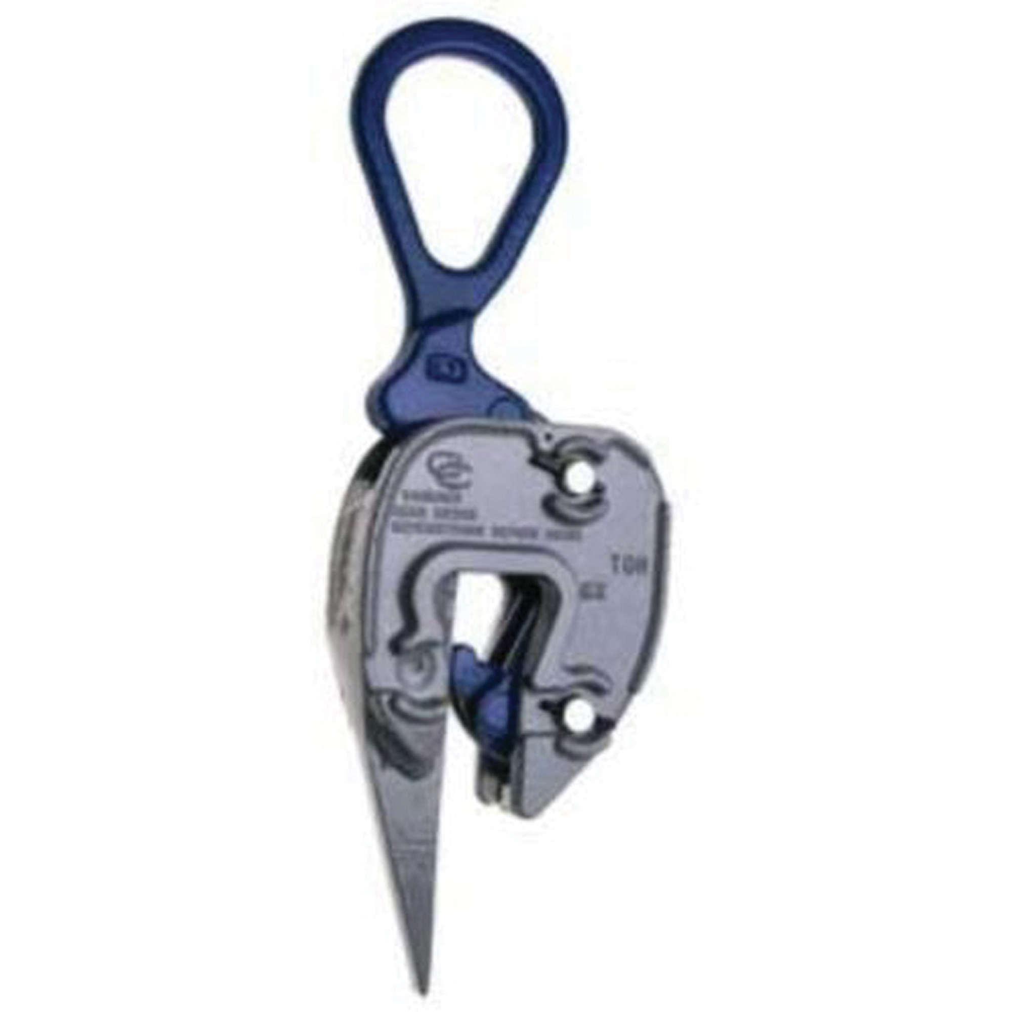 Griffe de levage à pointe GX, 1000 lb (0,5 tonne) Charge d'utilisation max., 1/16" - 5/8" Ouverture des mâchoires