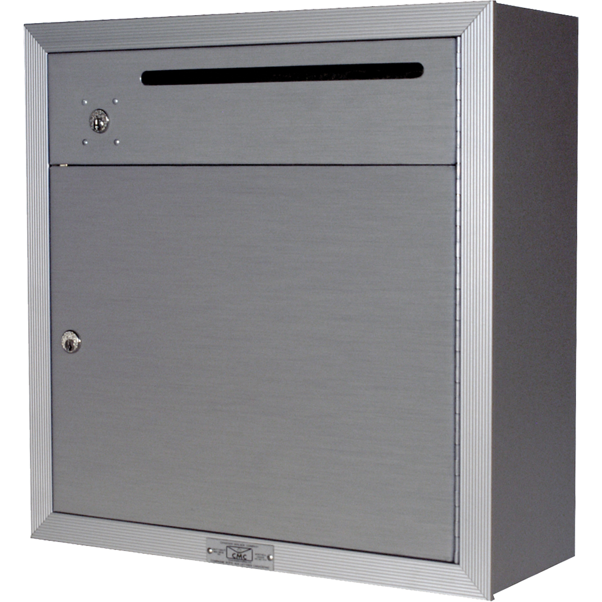 Boîte de collecte, Fixation En surface, 12-3/4" x 16-3/8", 2 portes, Aluminium