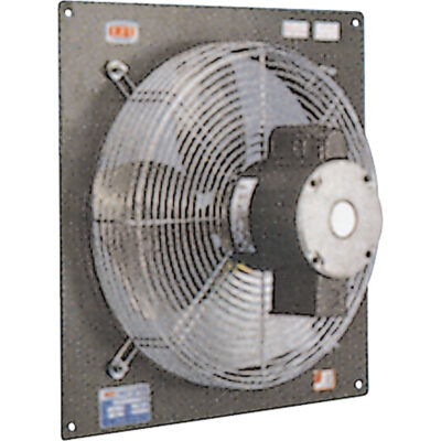 Panneau ventilateur 12" dia. deux vitesses, 1/4 CV 1140-1725 tr/min
