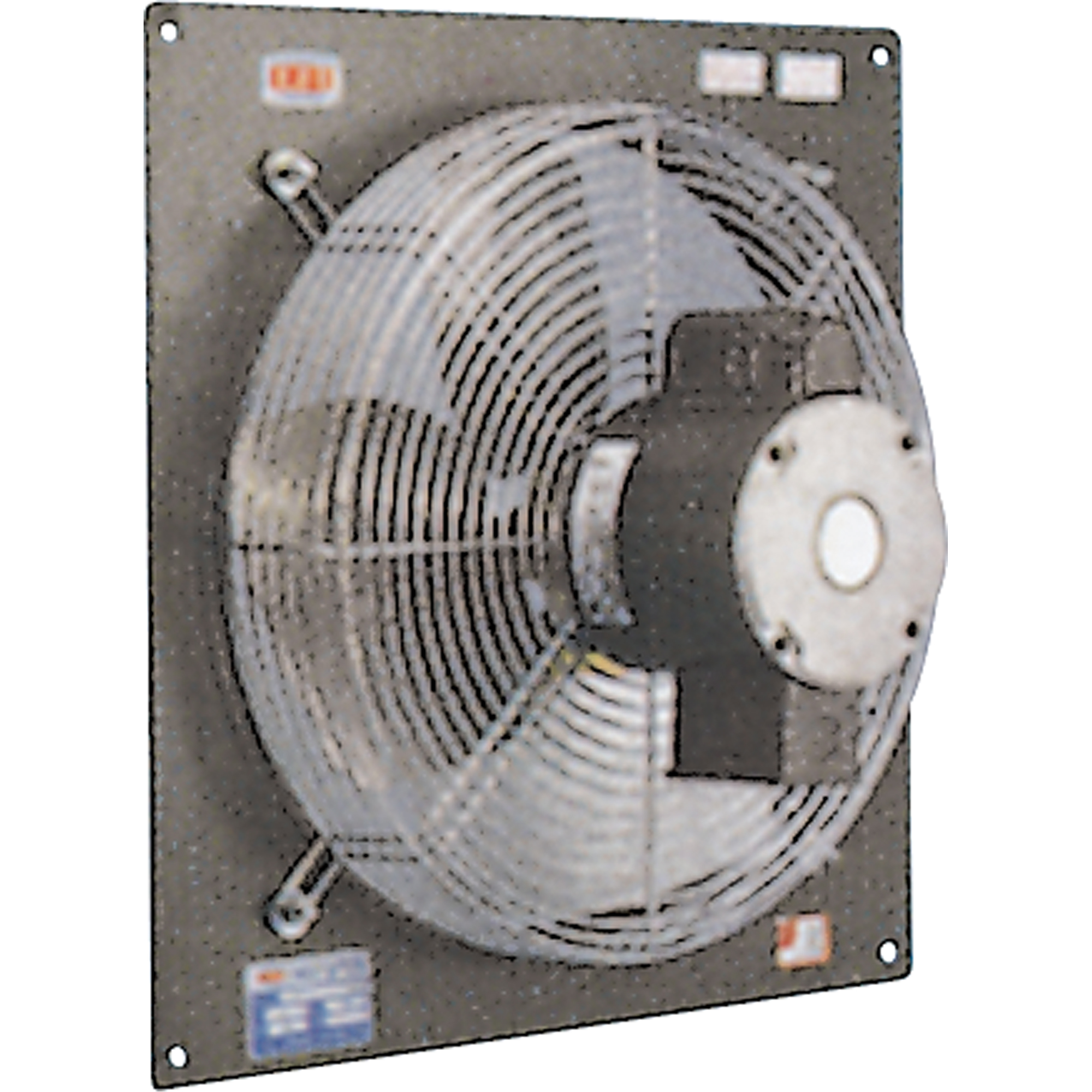 Panneau ventilateur 12" dia. deux vitesses, 1/4 CV 1140-1725 tr/min