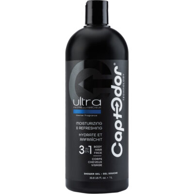 Gel douche 3 en 1, 1000 ml, Ultra fraîcheur, Bouteille