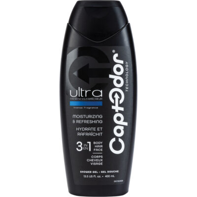 Gel douche 3 en 1, 400 ml, Ultra fraîcheur, Bouteille