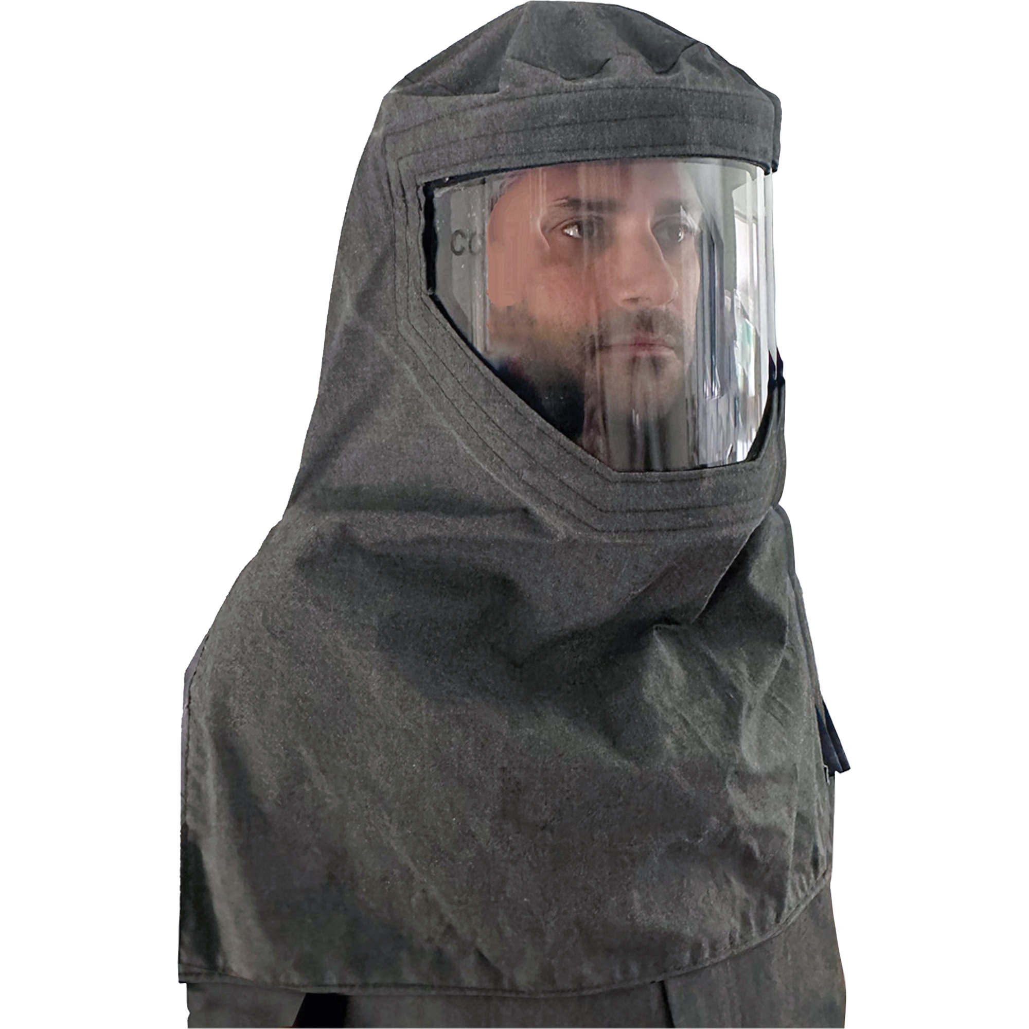 Capuchon ignifuge contre les éclaboussures chimiques CoreMAX, Gris