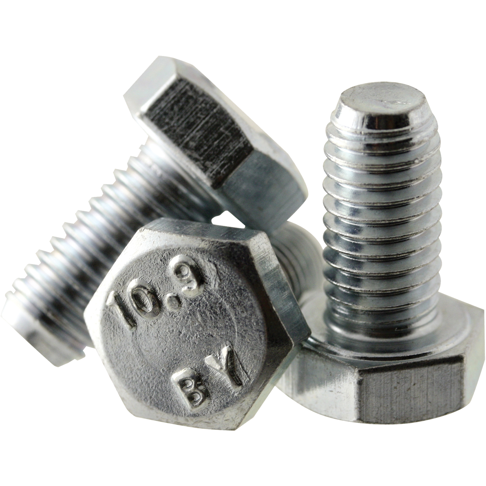 Capuchon vis à tête hexagonale, 10 mm dia., 25 mm lo, Ordinaire, Grade Métrique 10,9