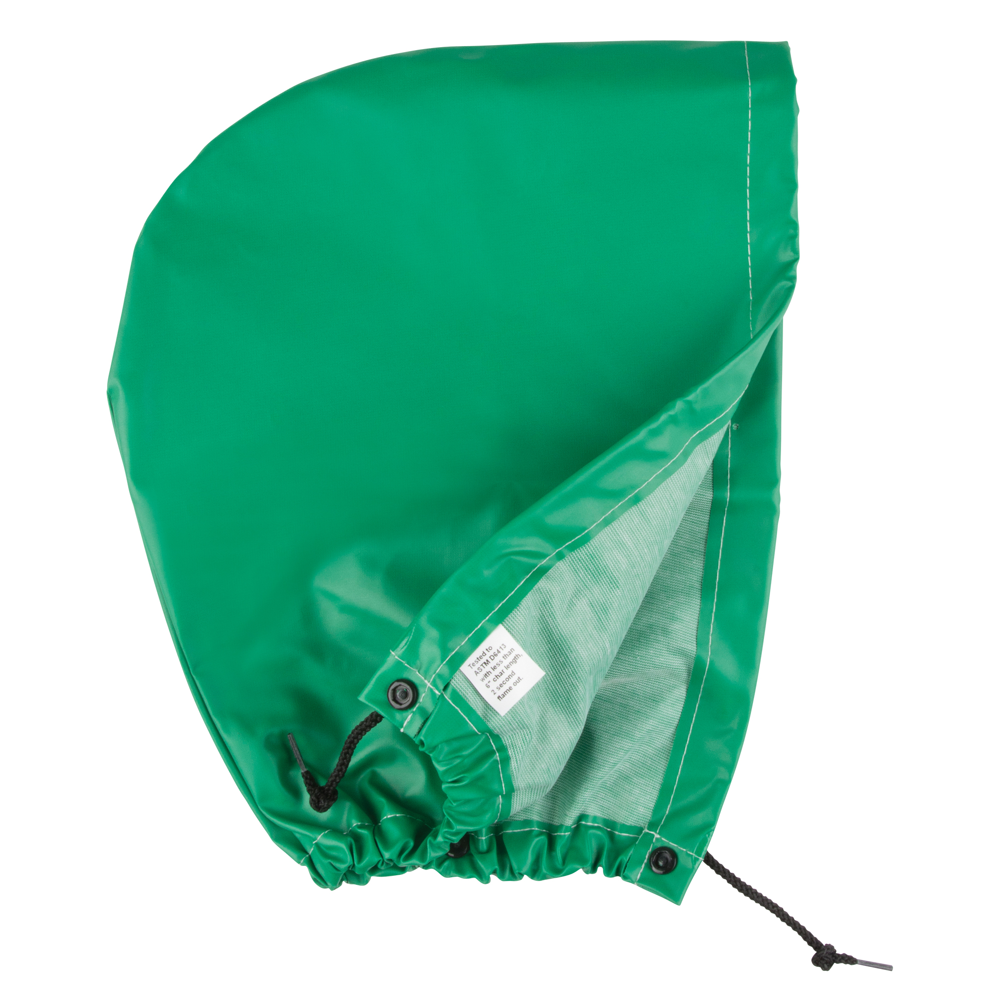 Capuchons imperméables AcidBasicMC résistants aux produits chimiques et à l'acide, Taille unique, Vert, Polyester