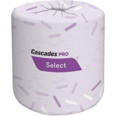 Papier hygiénique Pro SelectMD, 2 Pli, 420 Feuilles/Rouleu, Blanc