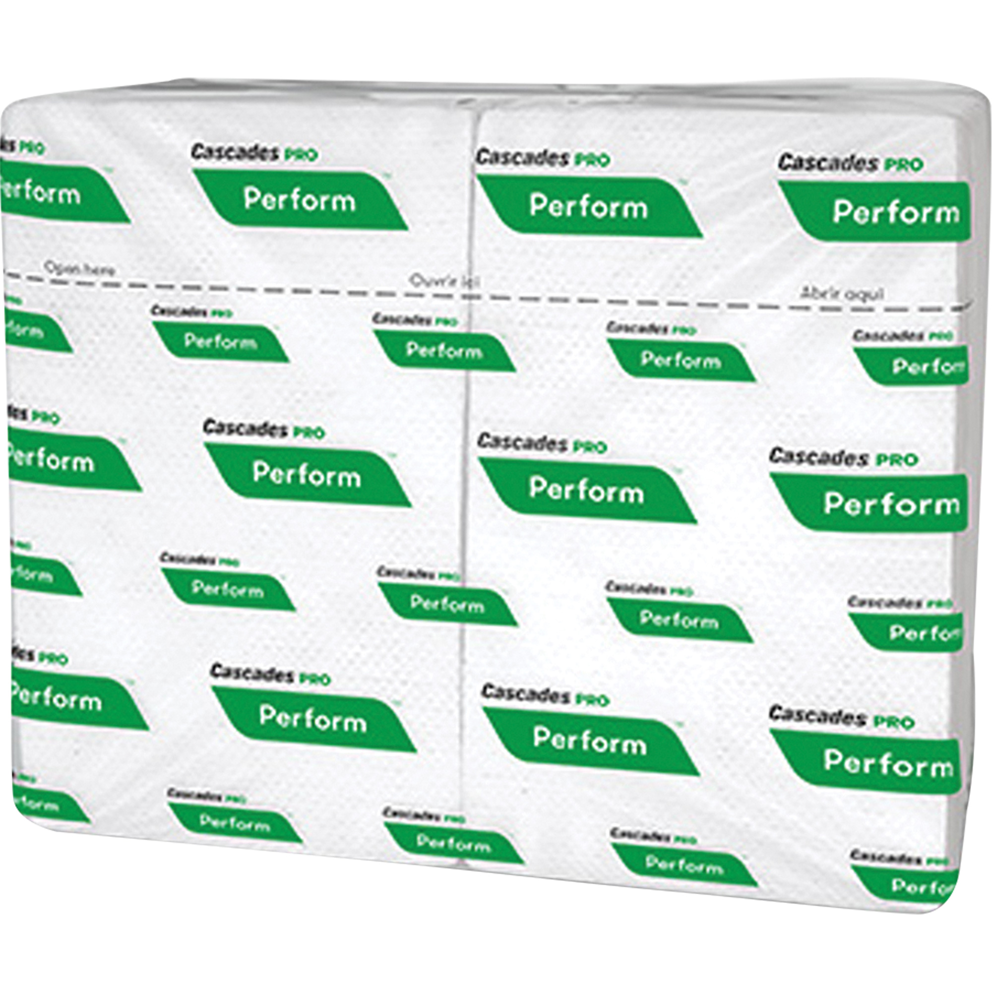 Serviettes enchevêtrées Pro PerformMC, 1 pli, 6,5" x 4,25"
