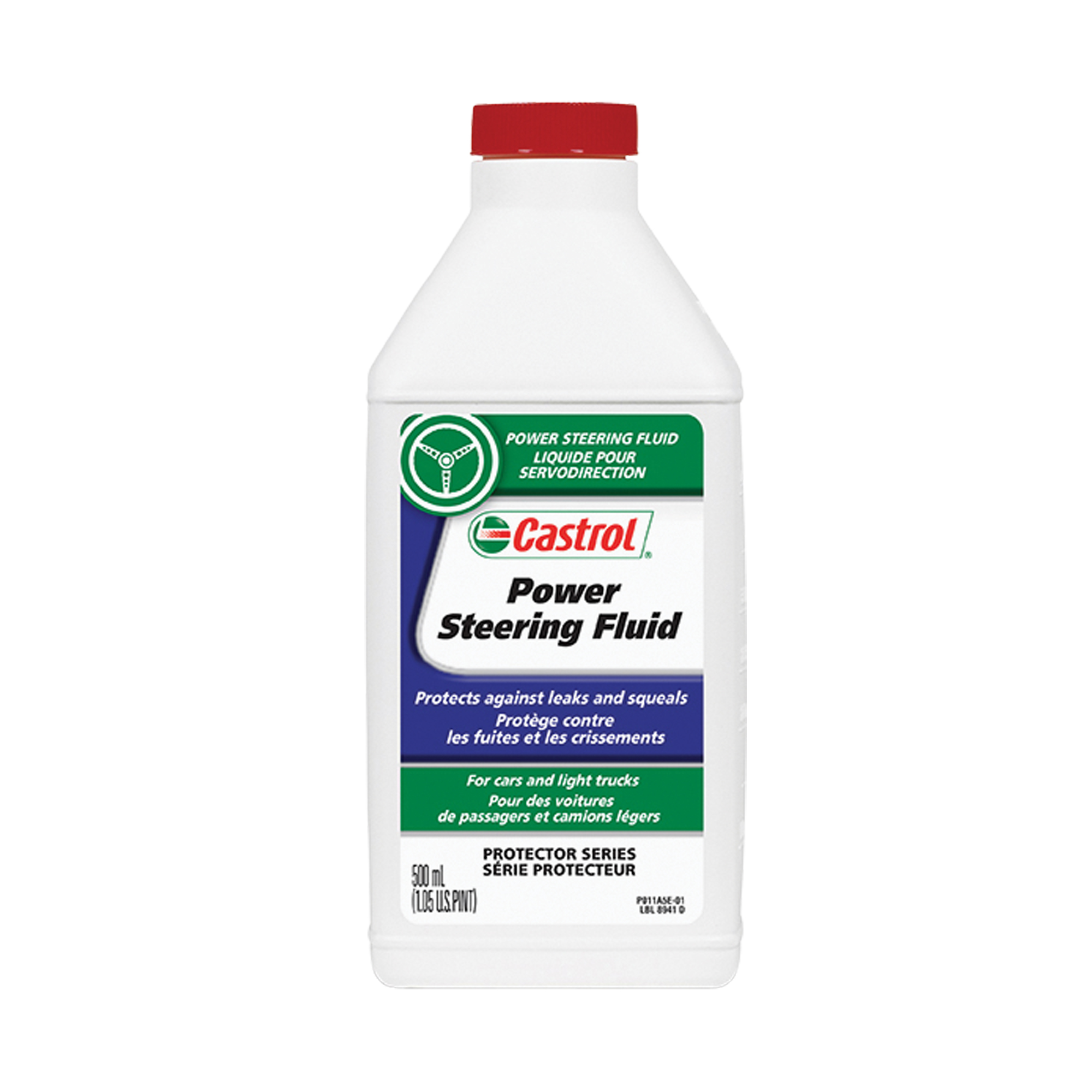 Fluide de servodirection GTMD, Bouteille