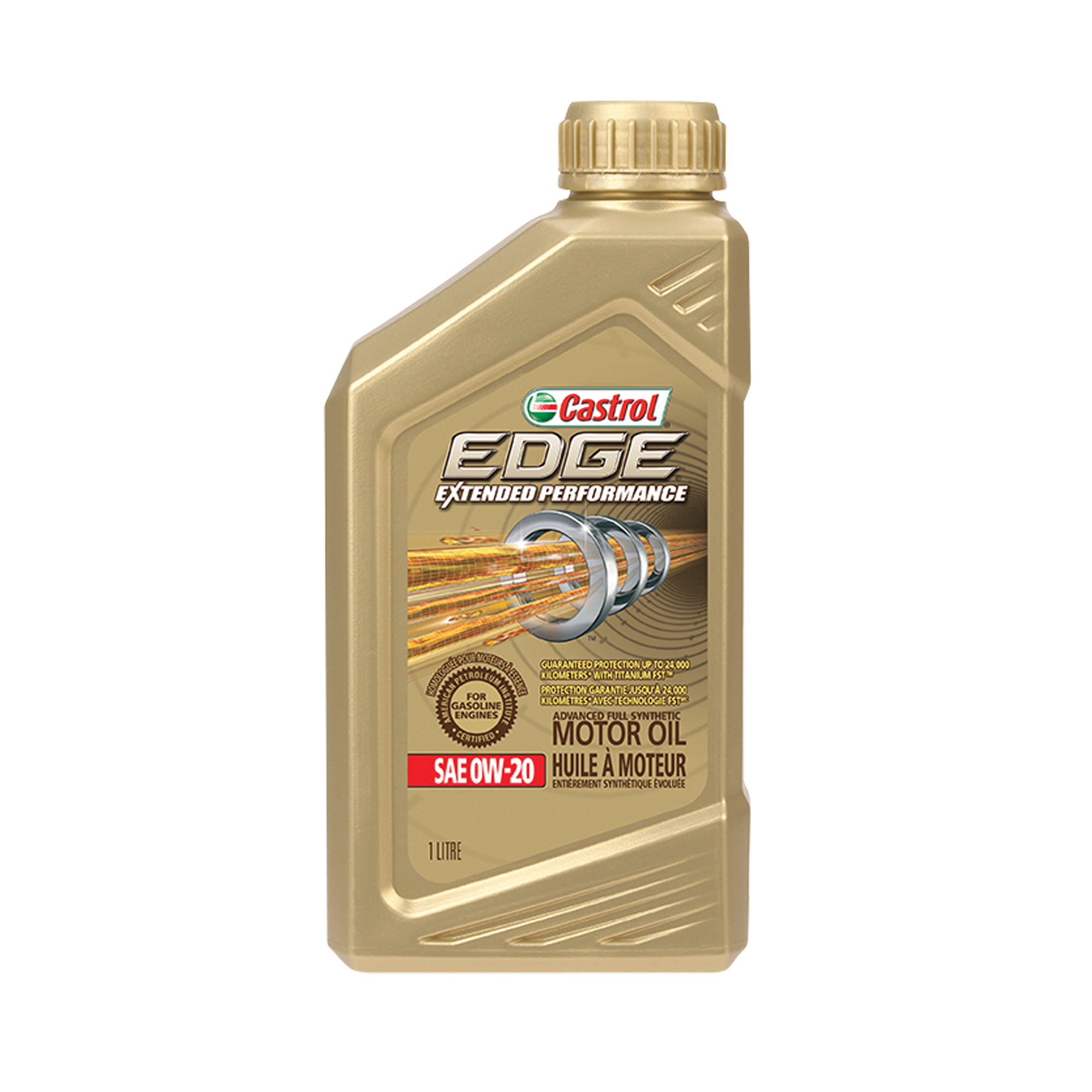 Huile à moteur 0W20 EP EDGEMD, 1 L, Bouteille