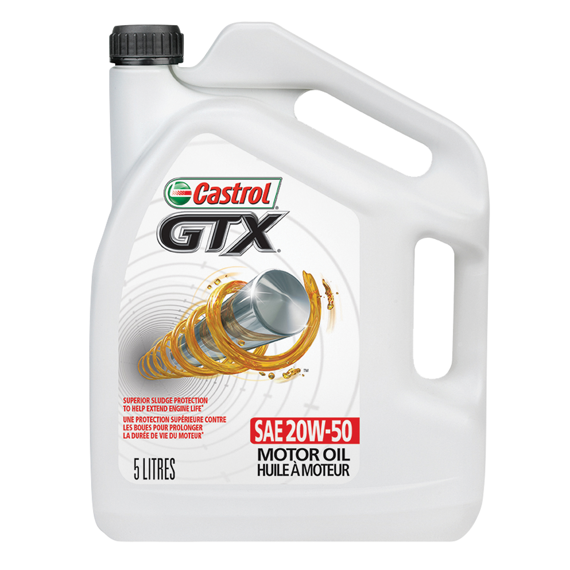 Huile à moteur 10W40 GTXMD, 5 L, Cruche