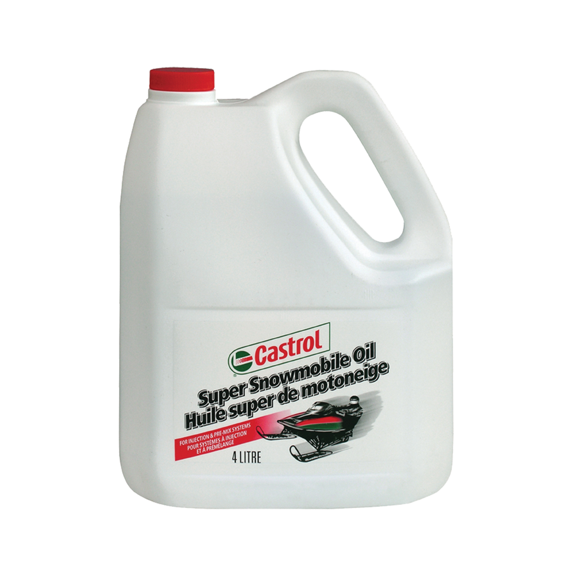 Huile pour motoneige Super deux cycles, 4 L, Cruche