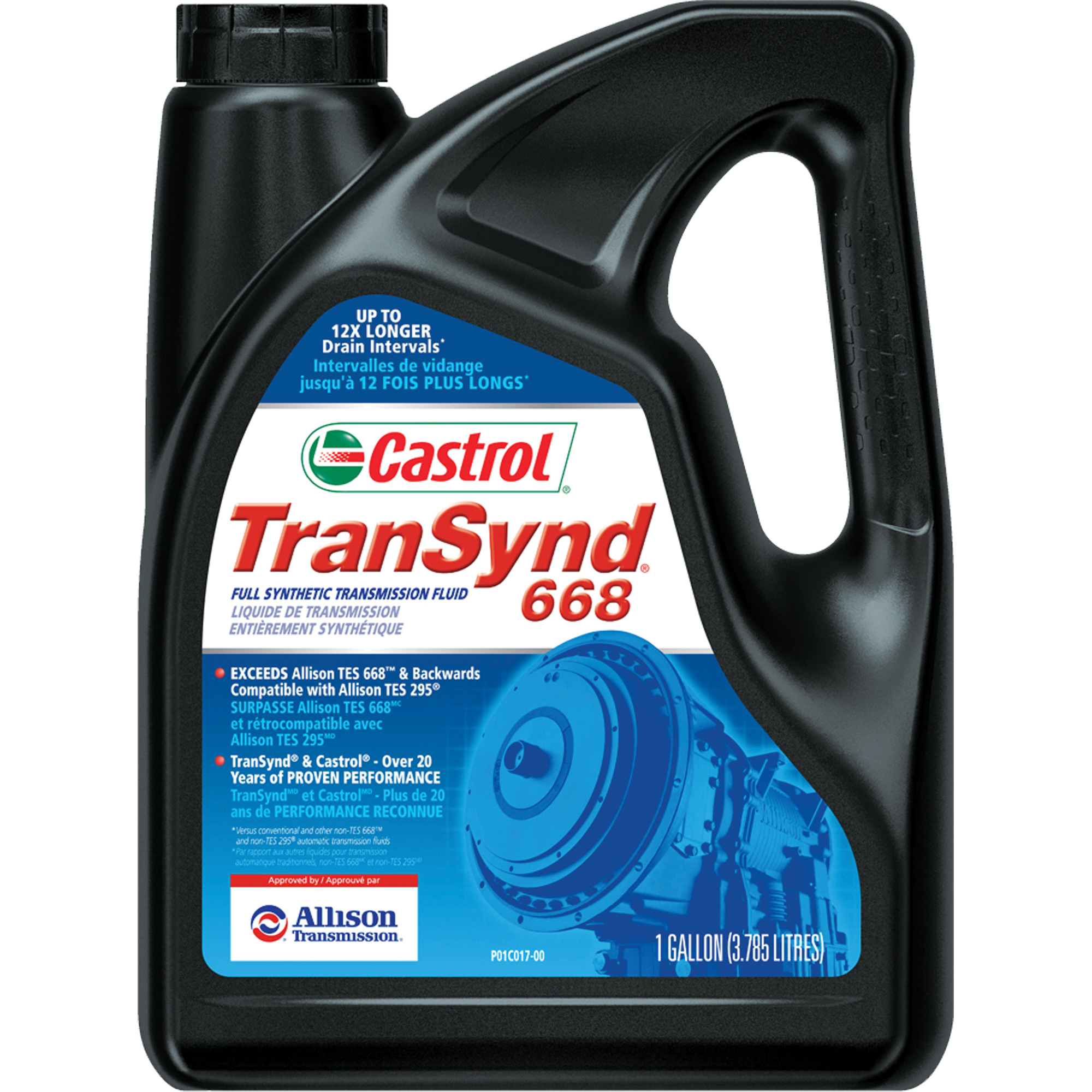 Liquide de transmission automatique entièrement synthétique TranSynd 668
