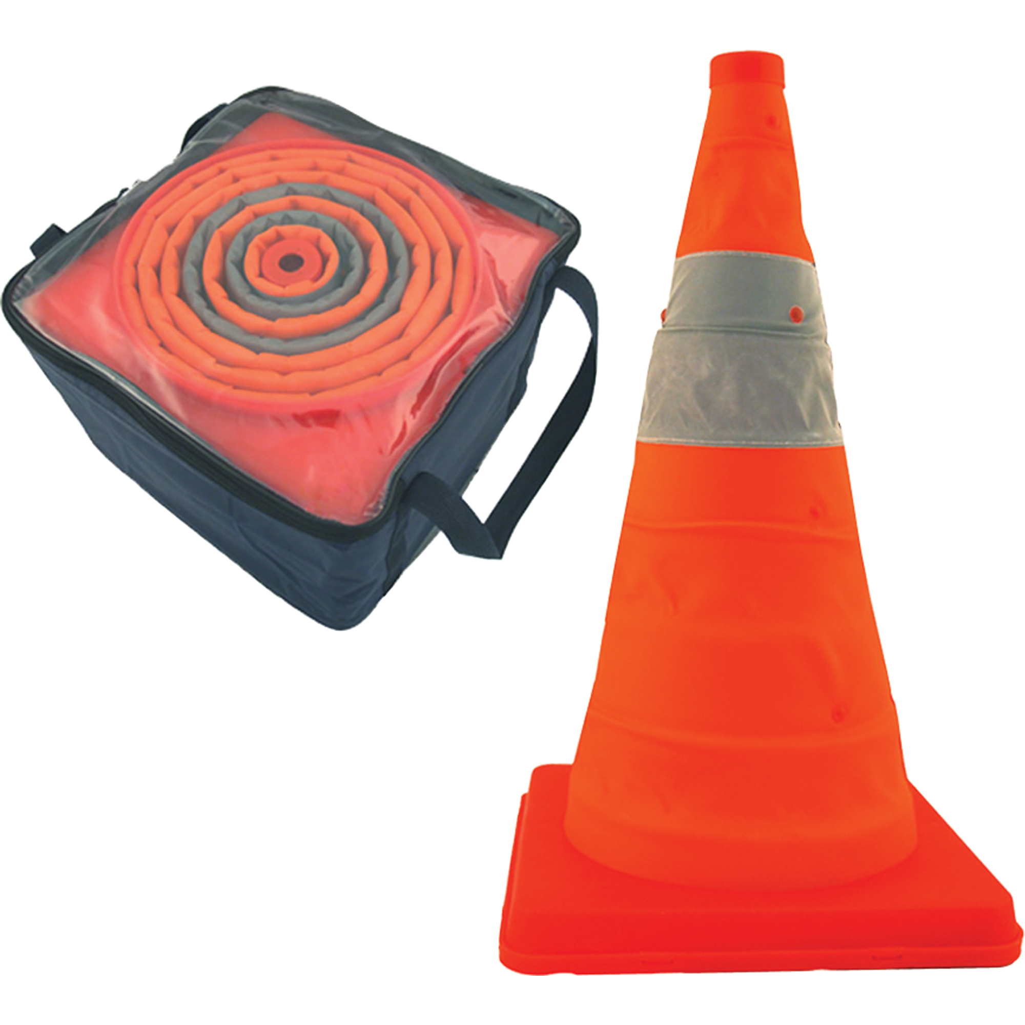 Balises repliables Pack & PopMC, 18" h, Orange