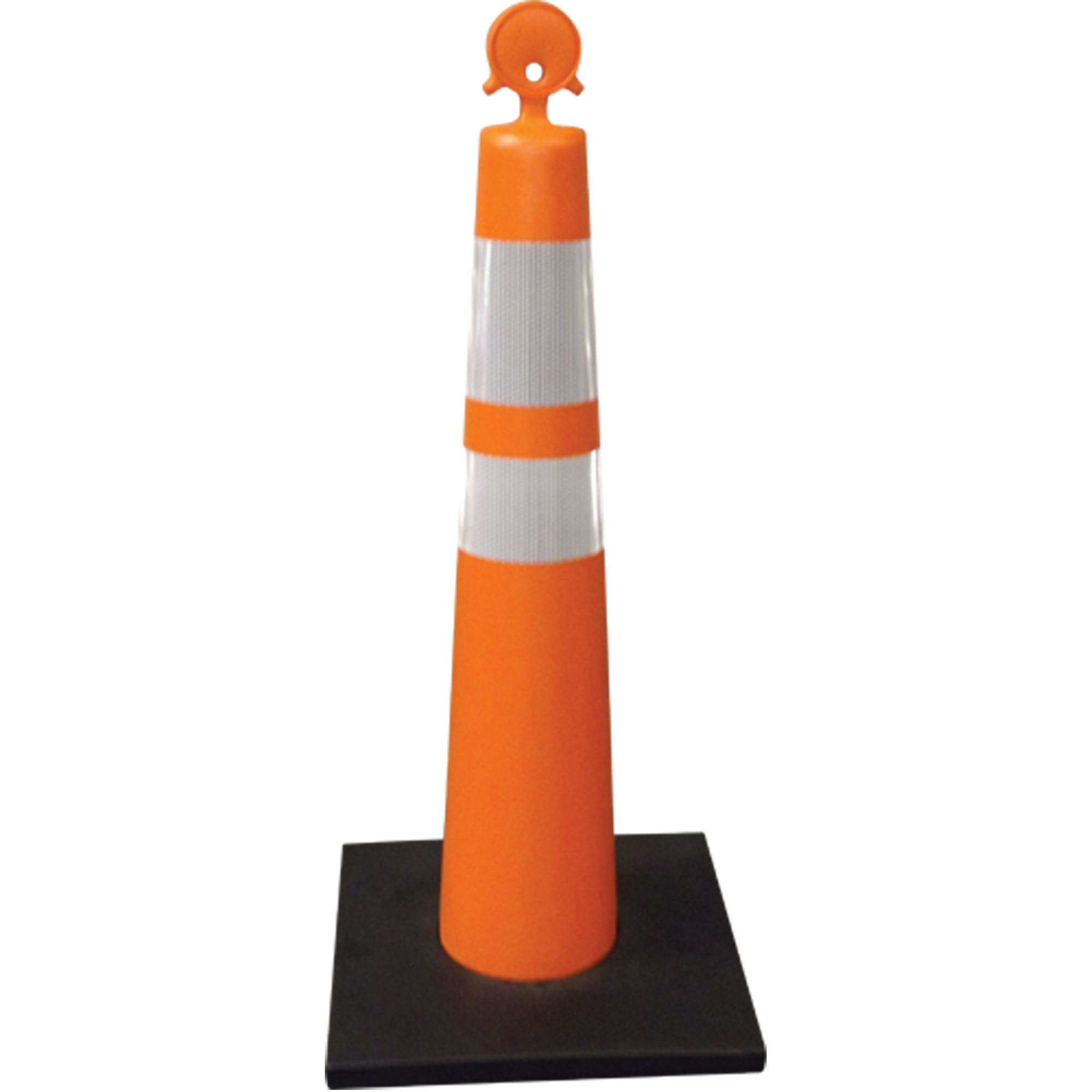 Cône de canalisation, Hauteur 42", Orange