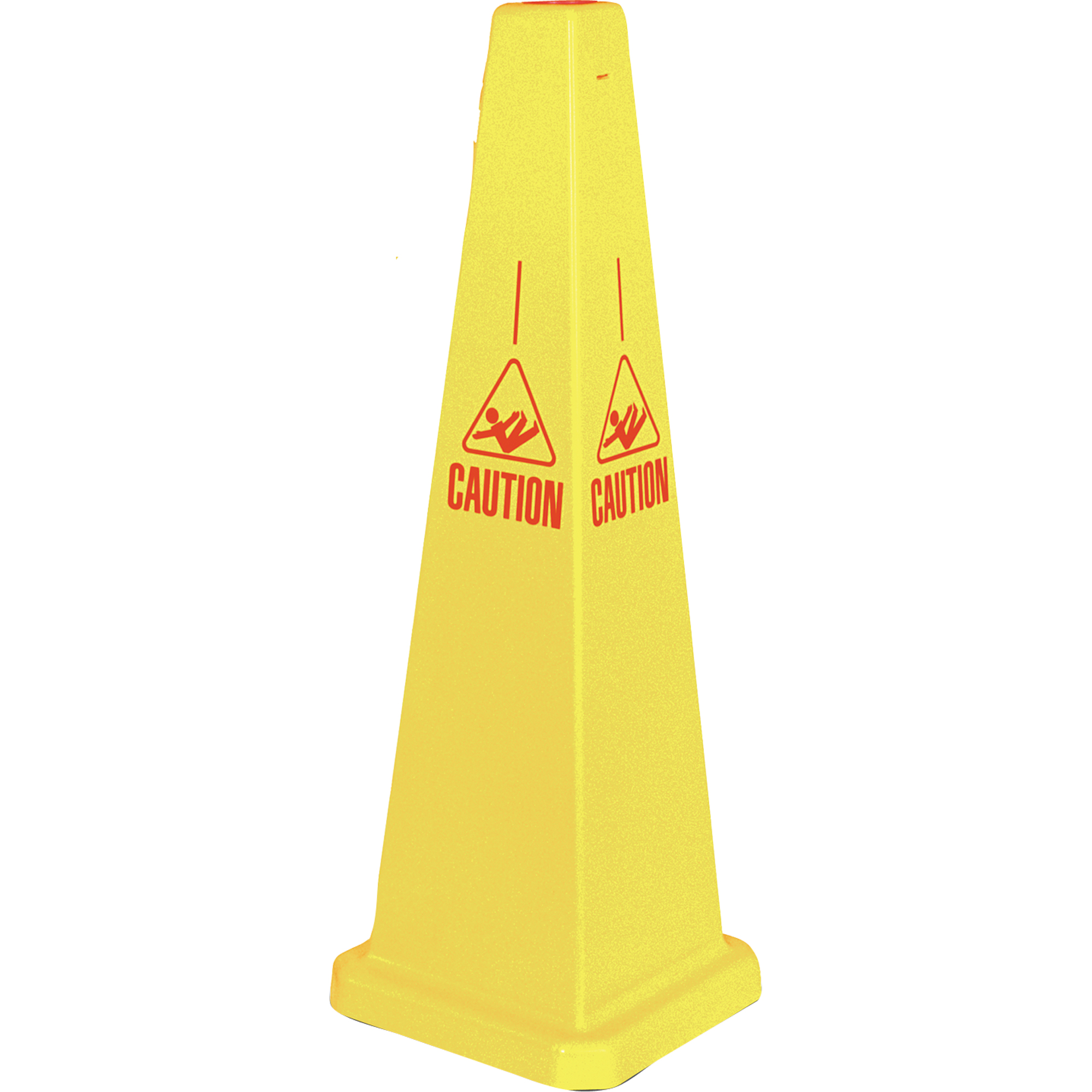 Cônes de déviation Lamba « Caution », Anglais avec pictogramme