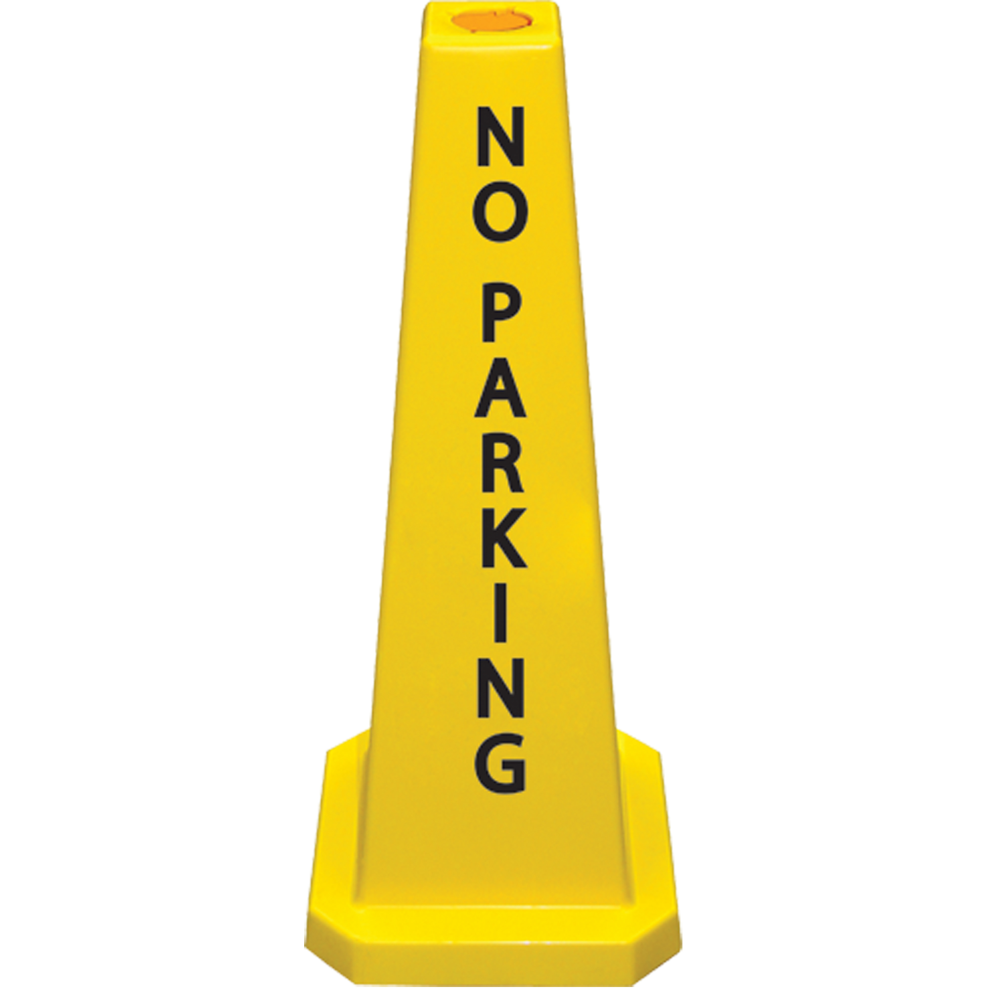 Cônes de déviation « No Parking », Anglais