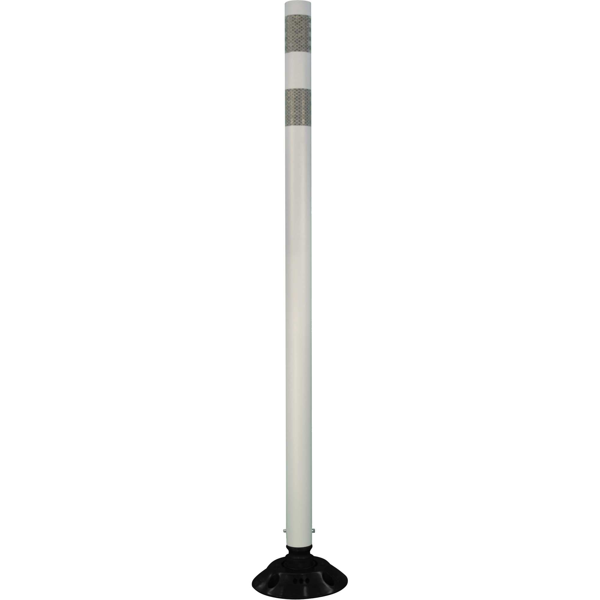 Délinéateur résistant aux impacts, 36" h, Blanc