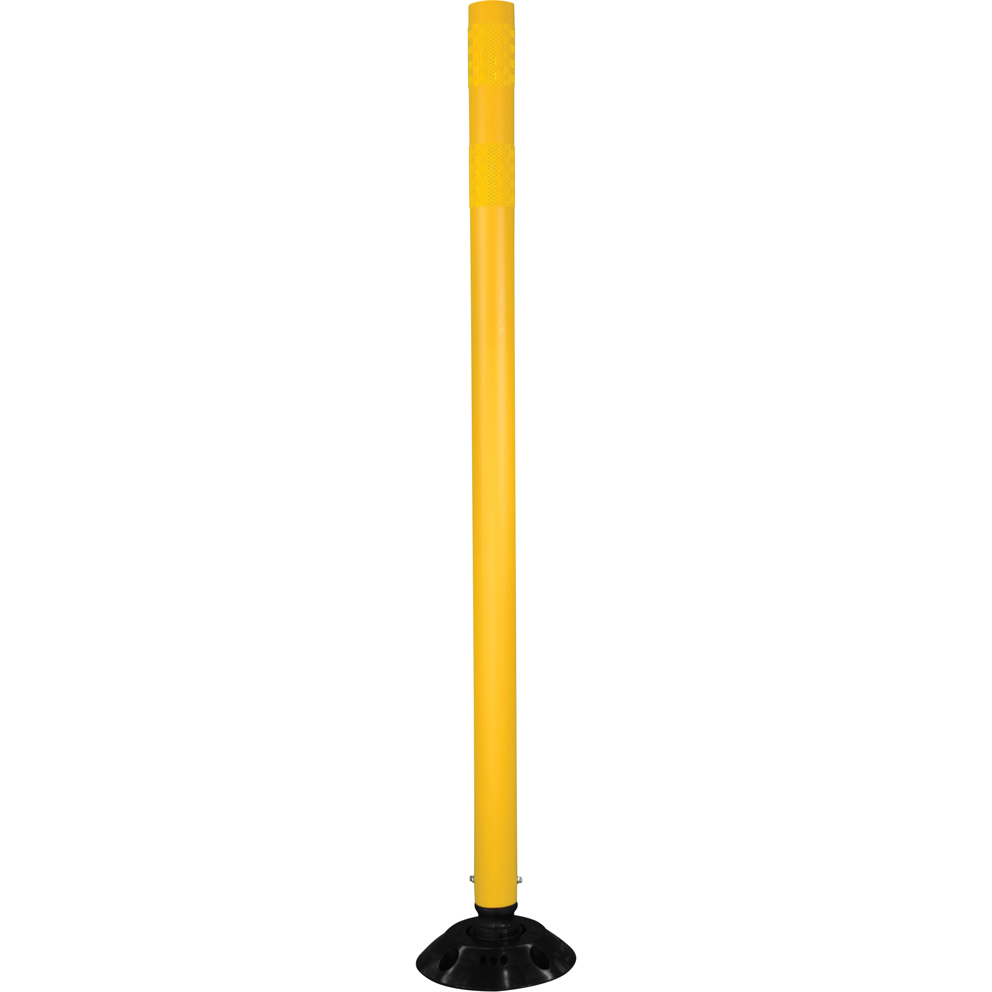 Délinéateur résistant aux impacts, 36" h, Jaune