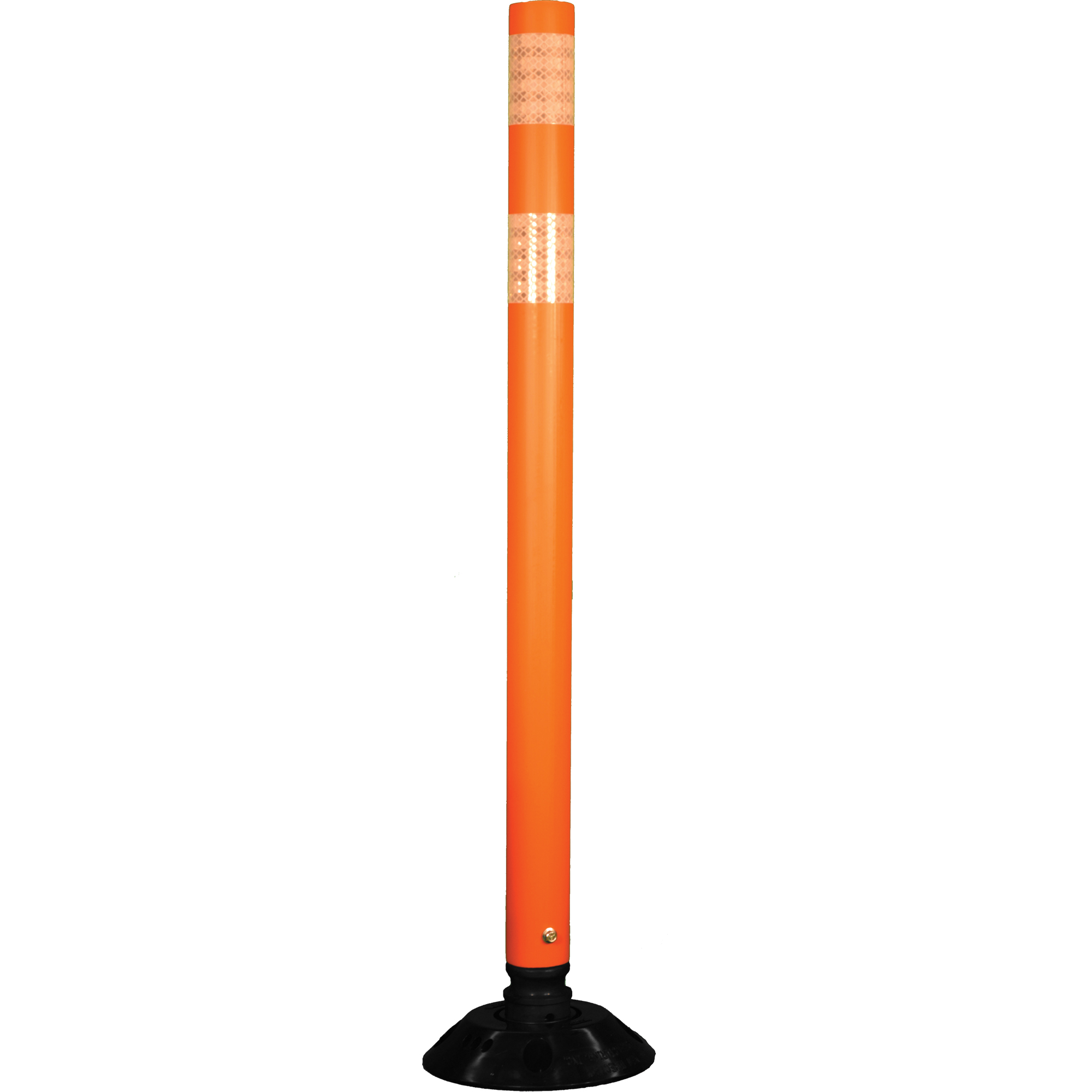 Délinéateur résistant aux impacts, 36" h, Orange