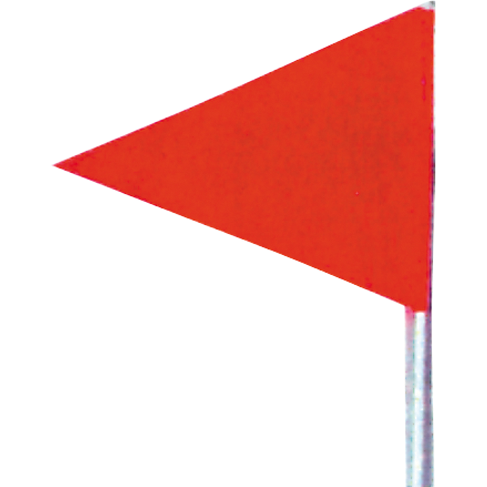 Fanions pour le déneigement, Rouge, 6' ha