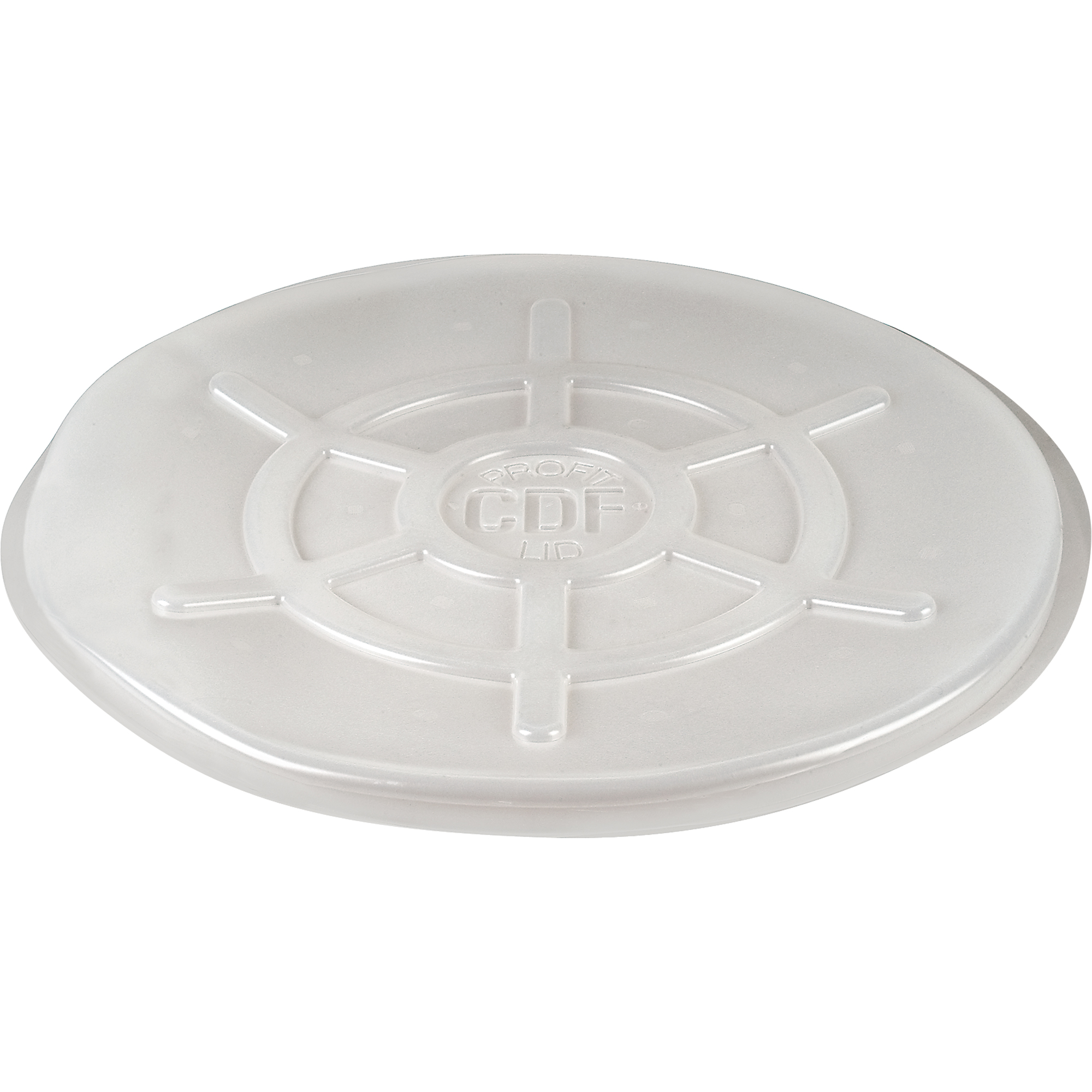 Couvercles protecteurs pour barils, Dessus fermé, Convient aux 55 gal. US (45 gal. imp.), Transparent