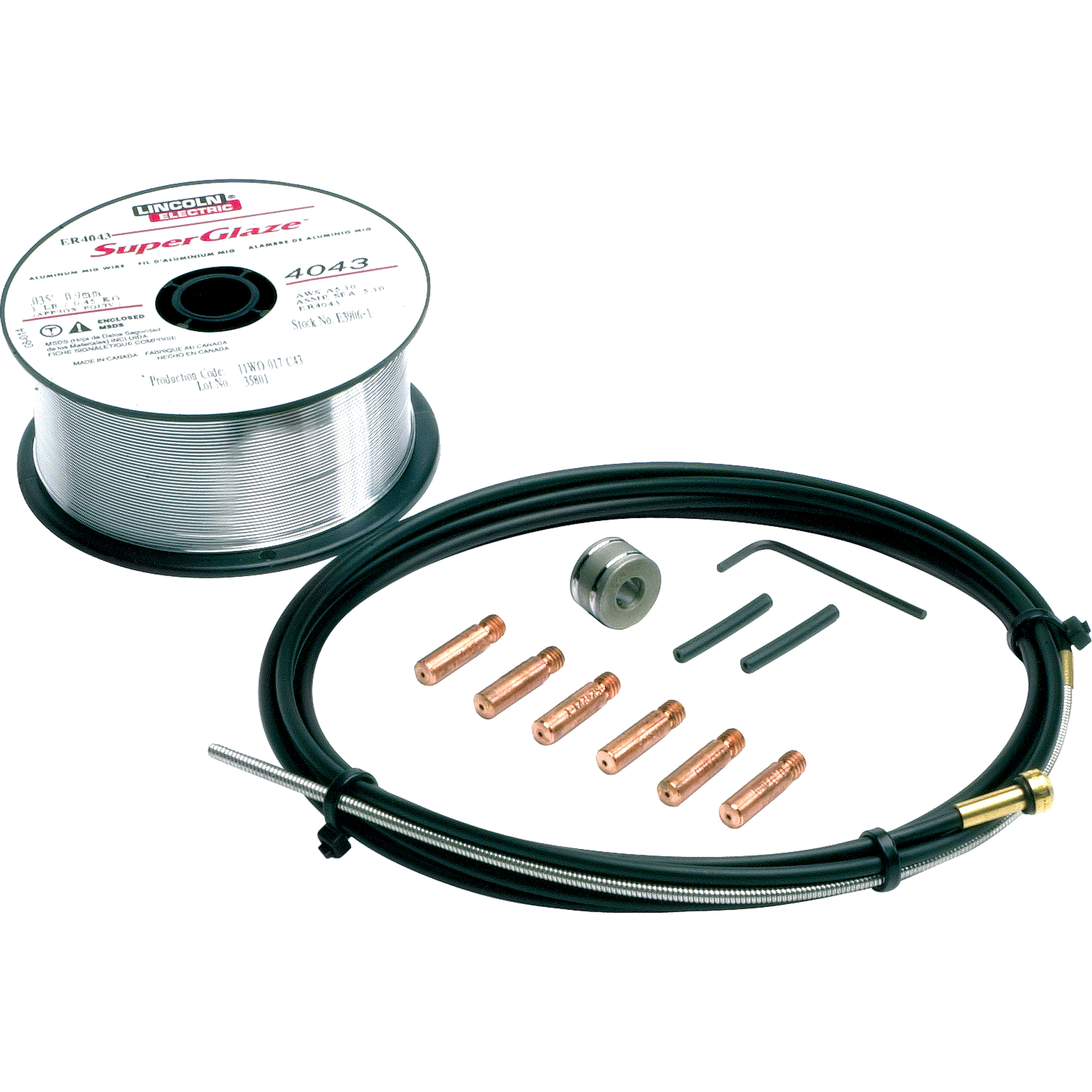 Trousses de soudage aluminium 0.035"