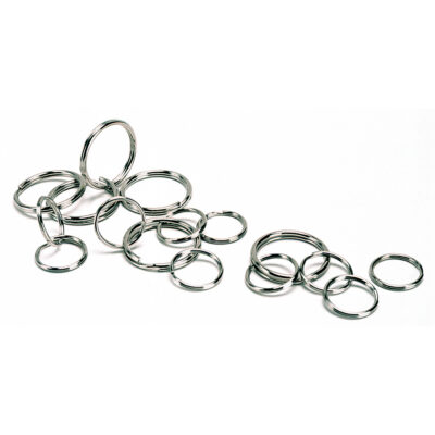 Anneaux fendus pour étiquettes, 1-1/2", Acier