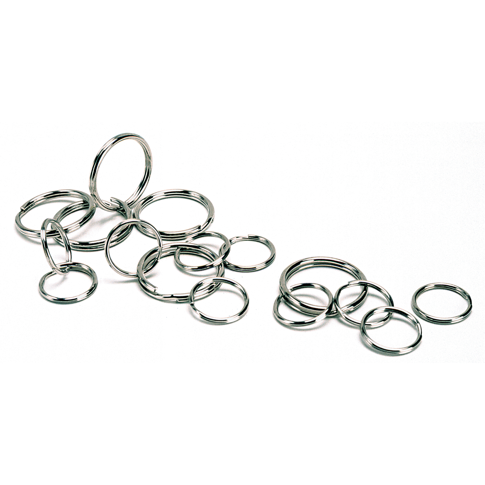 Anneaux fendus pour étiquettes, 1-1/2", Acier