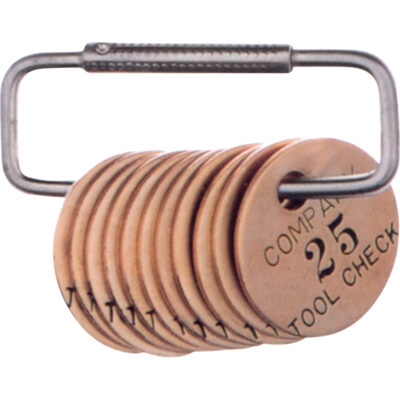 Anneaux fendus pour étiquettes, 3", Acier