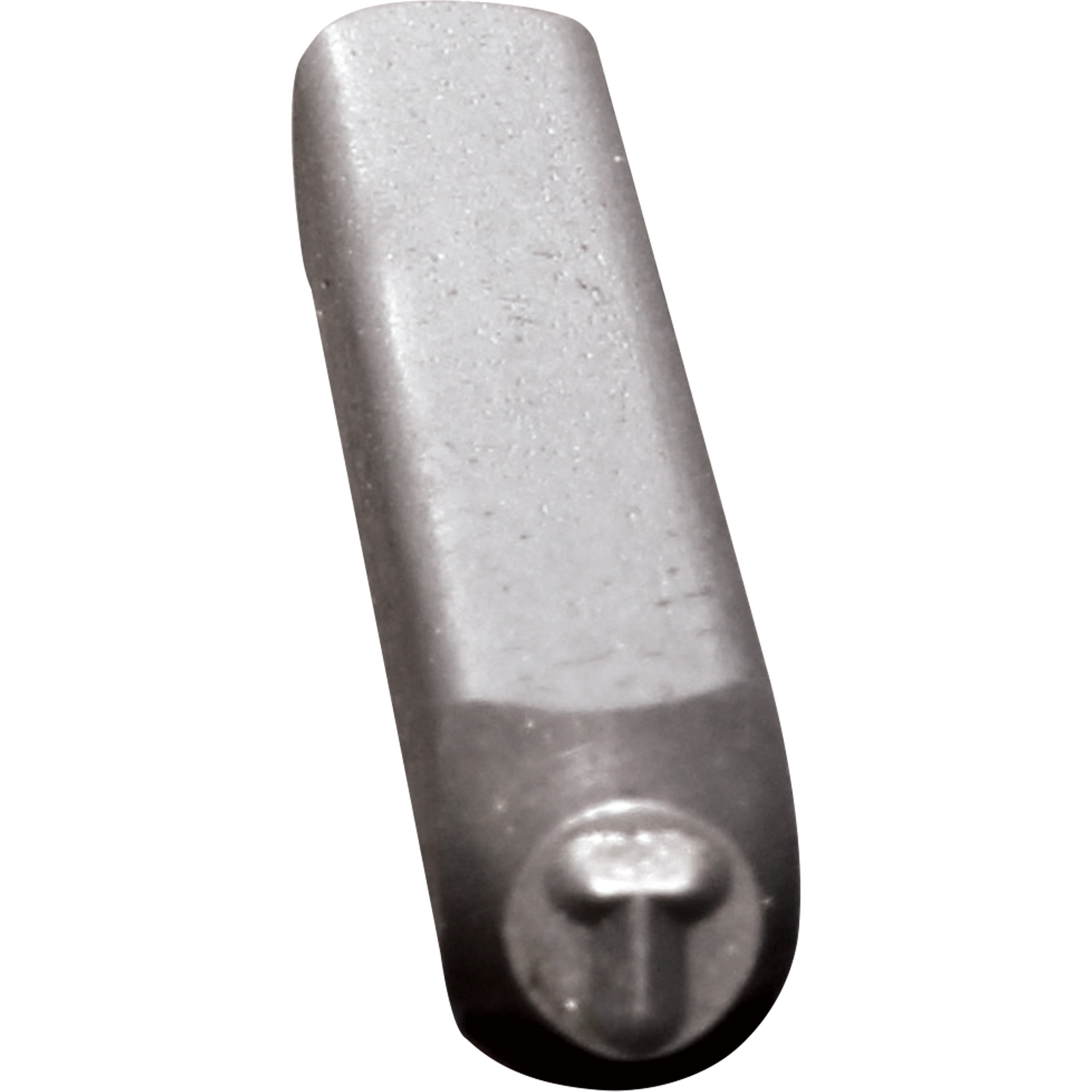 Morceaux pour tampons manuels en acier à l'unité - à usage général, T, 1/2"