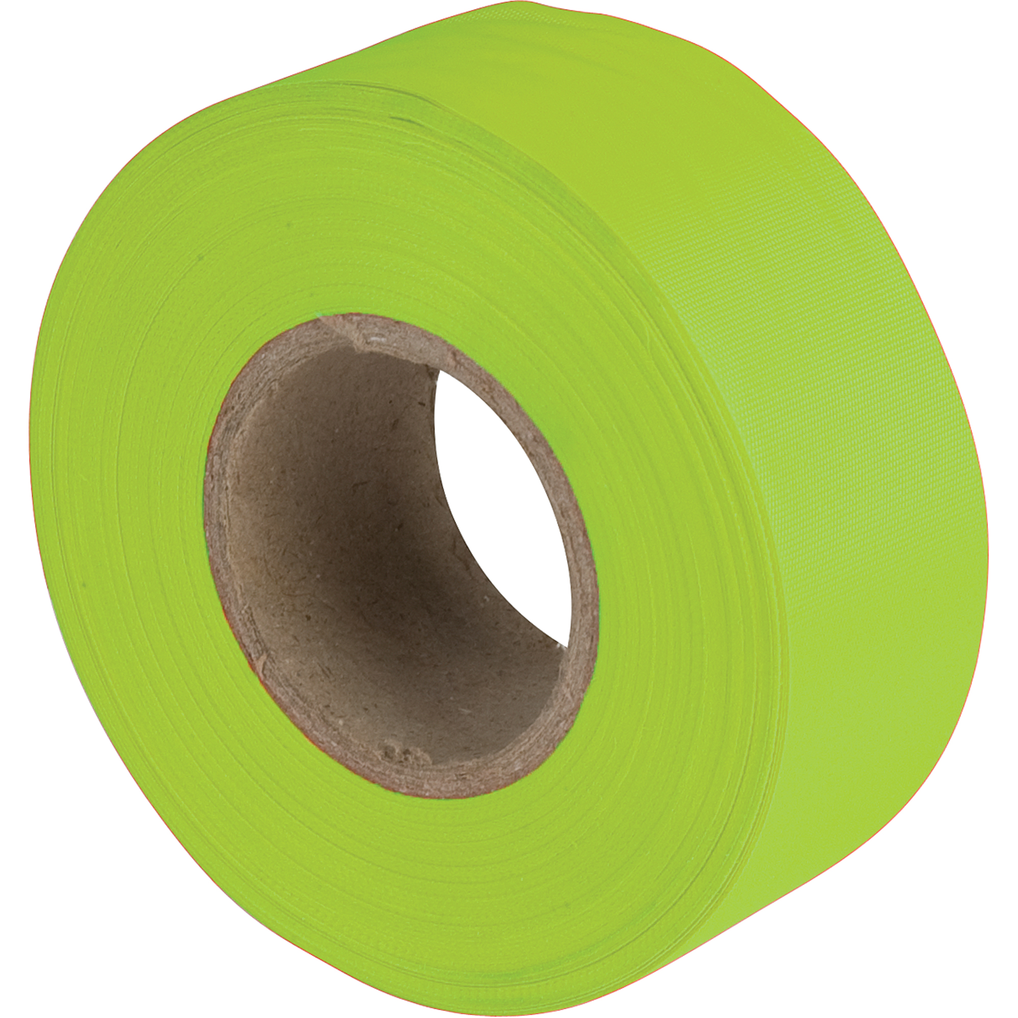 Rubans pour signalisation, 1,1875" la x 150' lo, Lime fluorescent