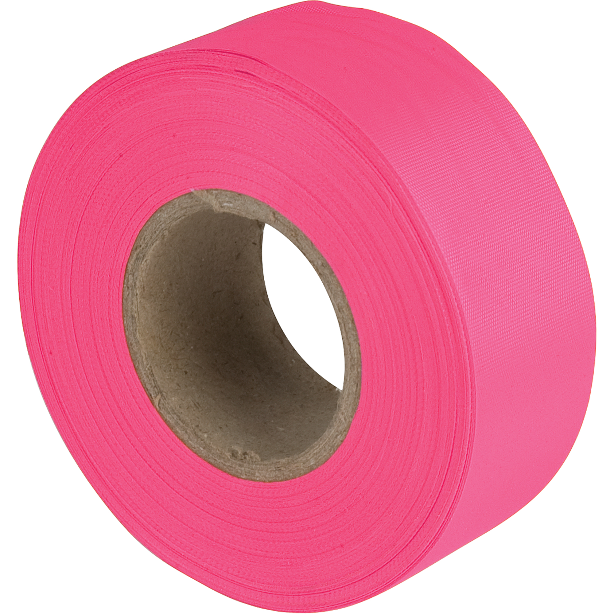 Rubans pour signalisation, 1,1875" la x 150' lo, Rose fluorescent