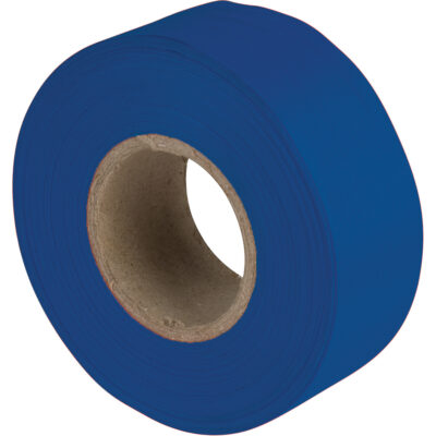 Rubans pour signalisation, 1,2" la x 300' lo, Bleu