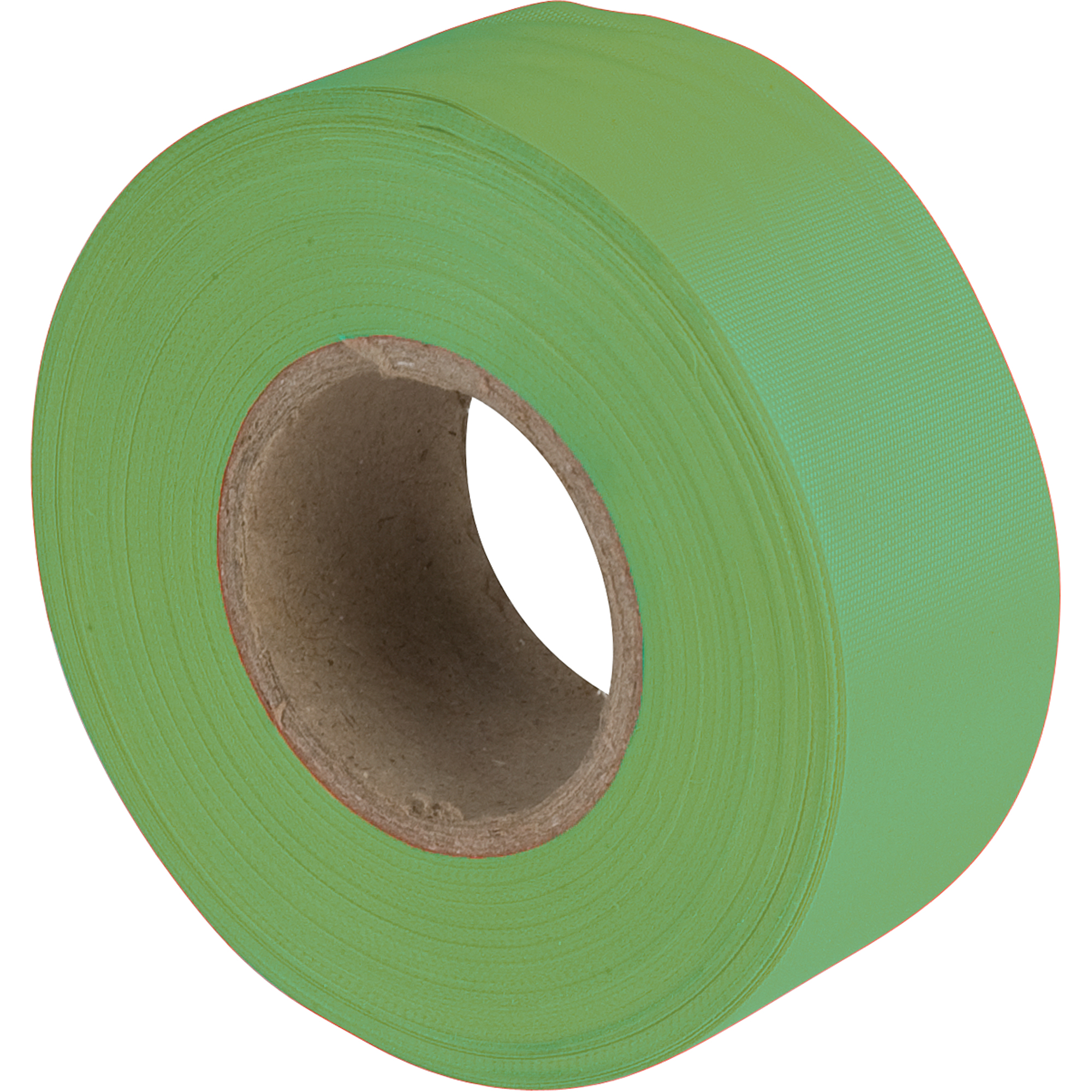 Rubans pour signalisation, 1,1875" la x 150' lo, Vert fluorescent