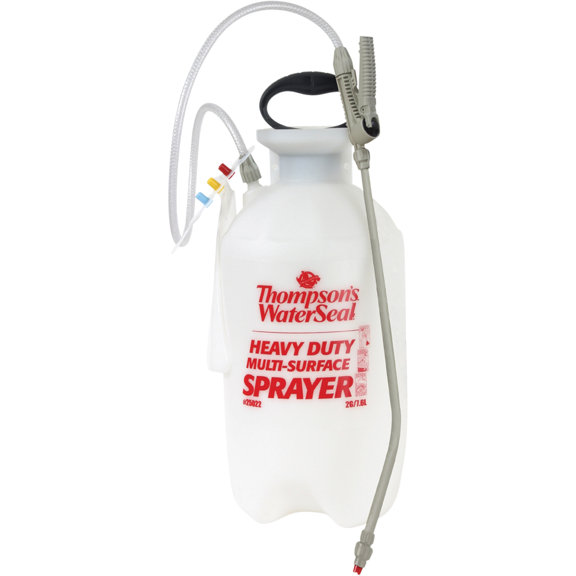 Pulvérisateurs à pression pour terrasses, clôtures & patios, 2 gal. (7,6 L), Plastique, Lance de 16"