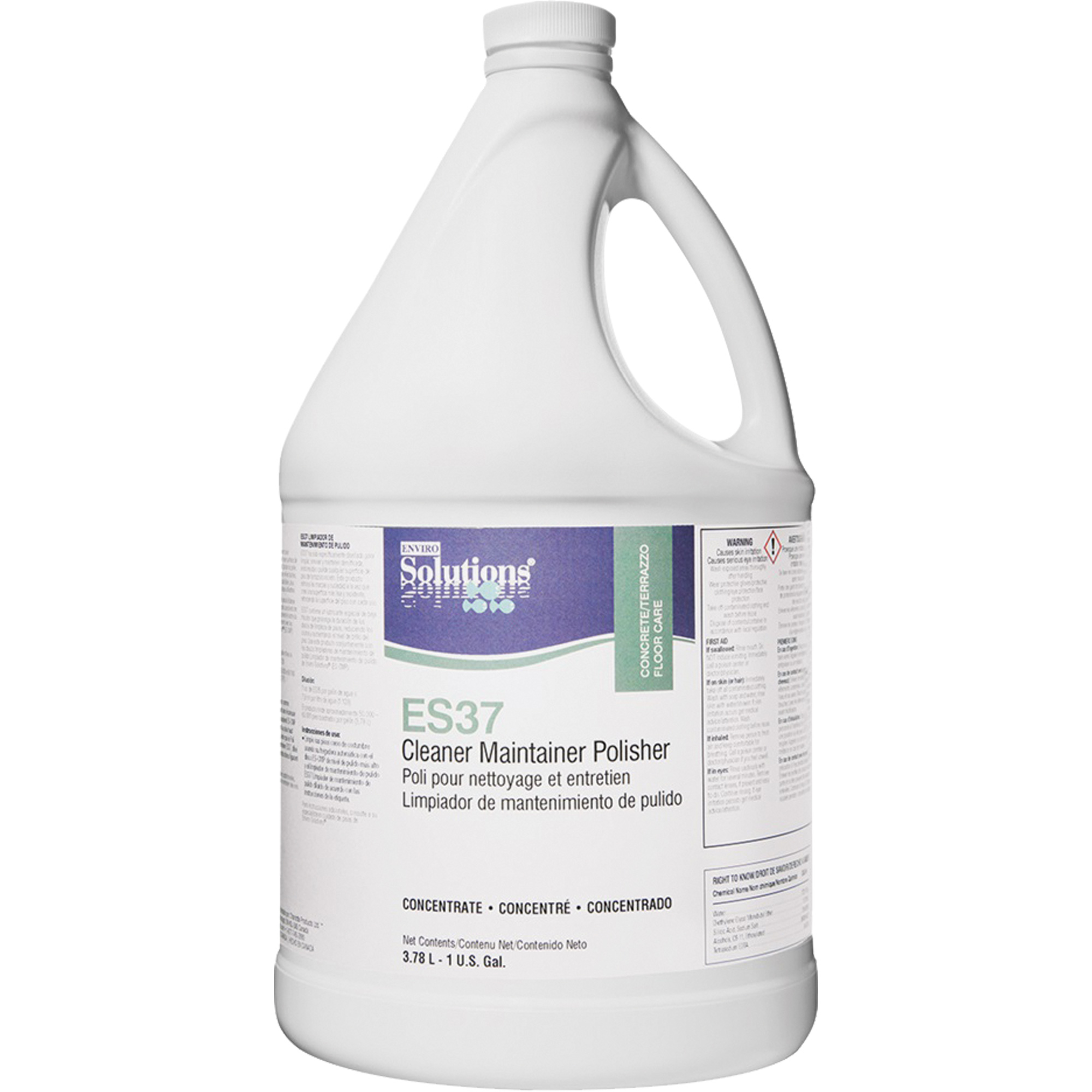 Nettoyant entreteneur polisseur ES37, 3,78 L, Cruche