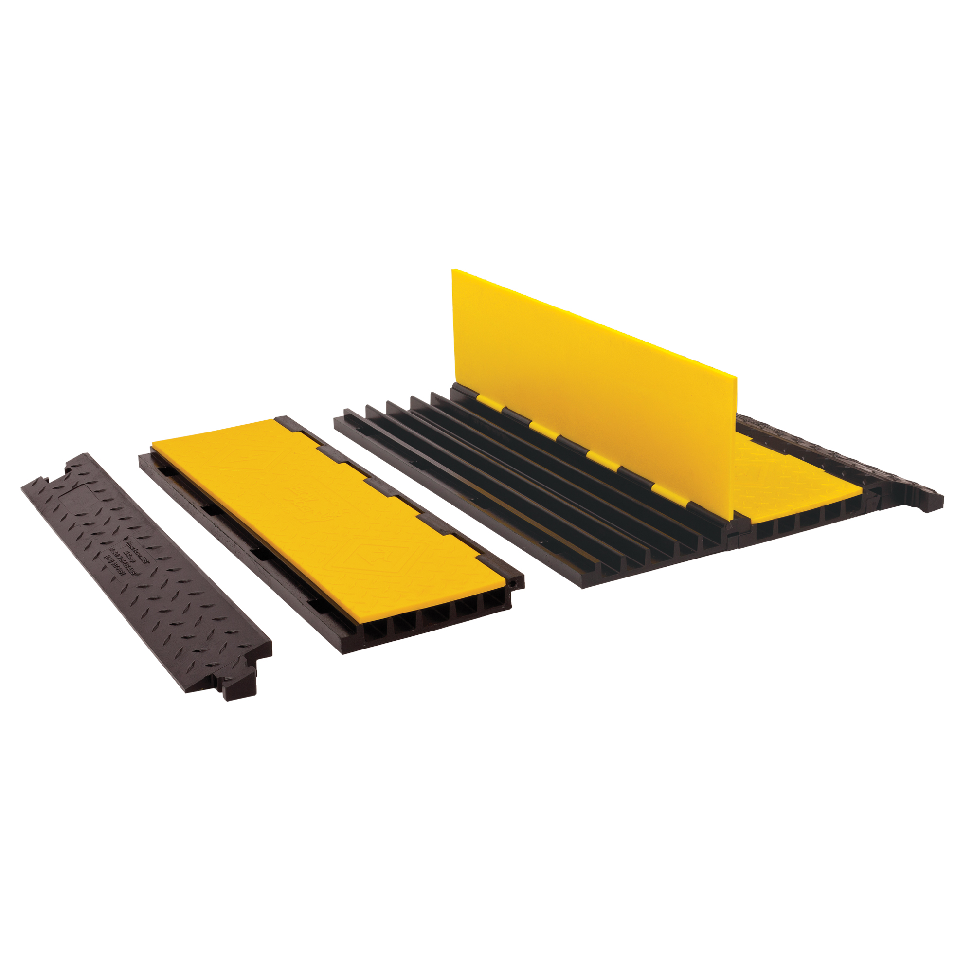 Ensemble de protection de câbles Yellow JacketMD, 5 canaux, 36" lo x 19,75" la x 2" h