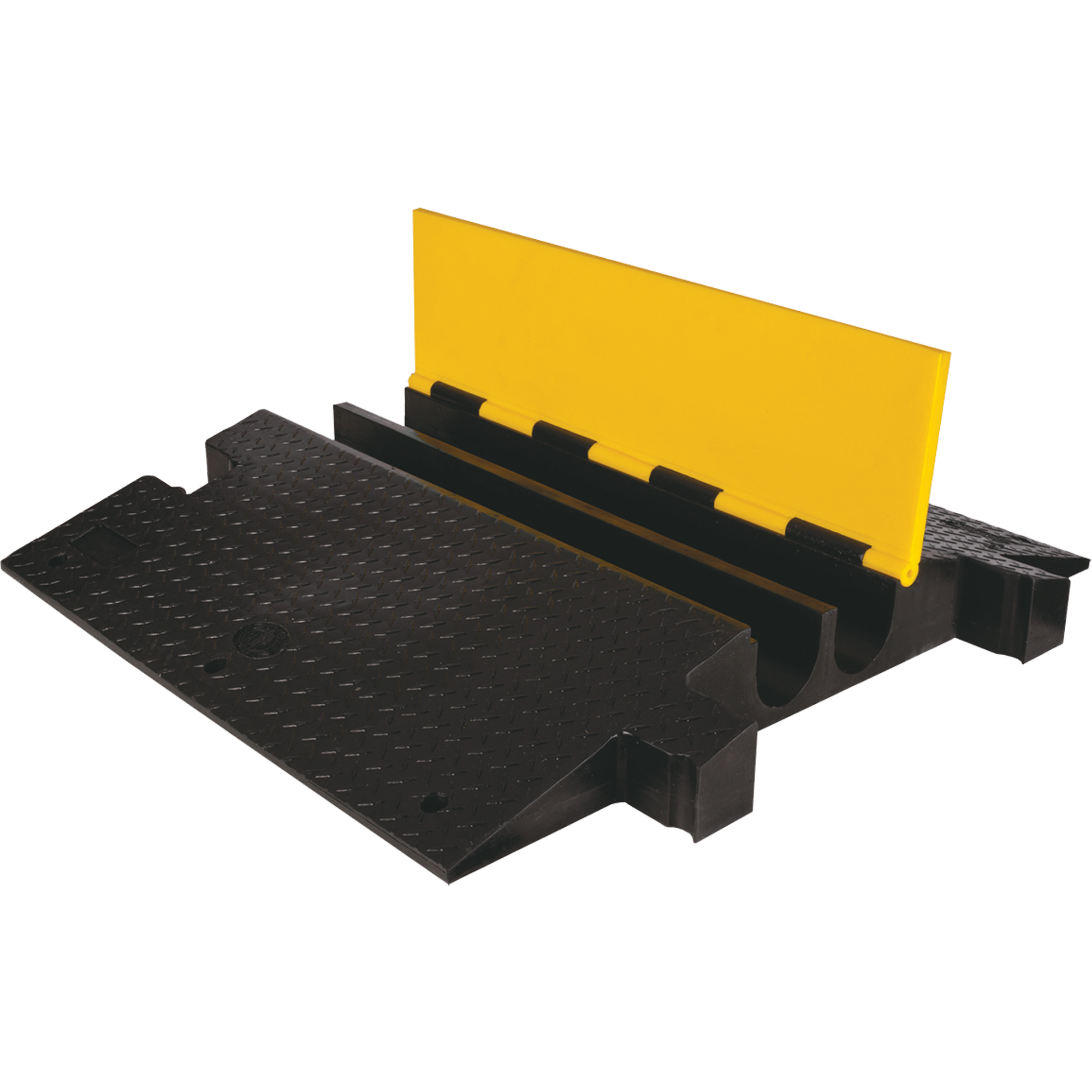 Protecteur de câble à traverse extrême Yellow JacketMD, 2 canaux, 35,75" lo x 42,125" la x 5,125" h