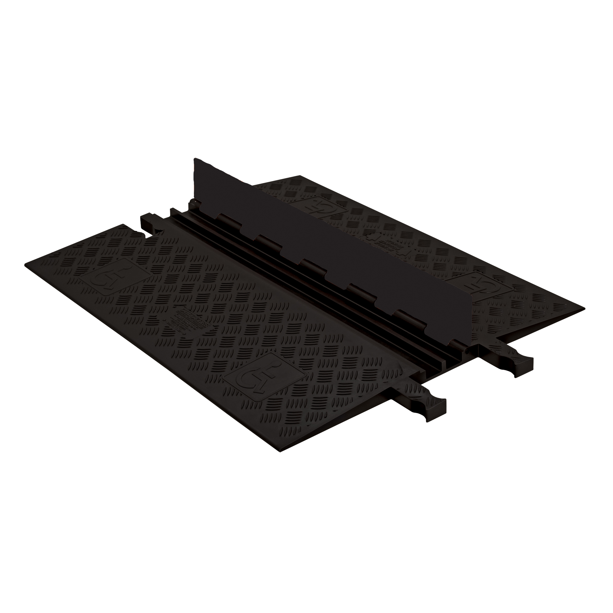 Protecteur de câbles Guard DogMD, 2 canaux, 36" lo x 11,94" la x 1,25" h