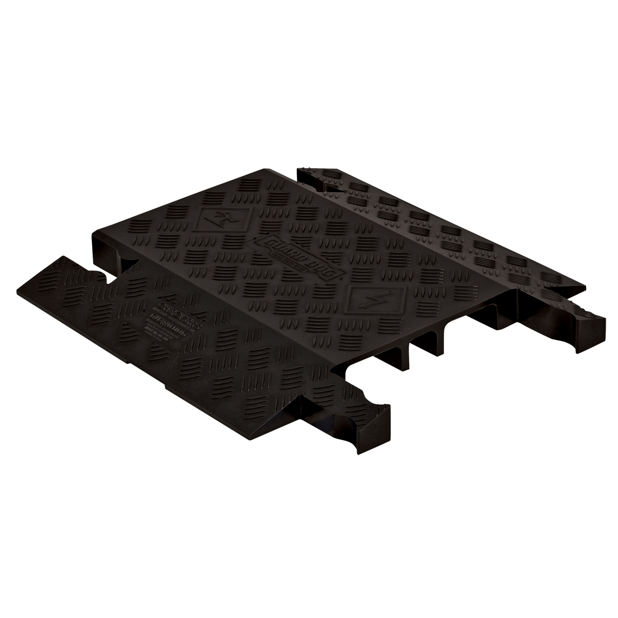 Protecteur de câbles Guard DogMD, 3 canaux, 18" lo x 19,75" la x 1,87" h