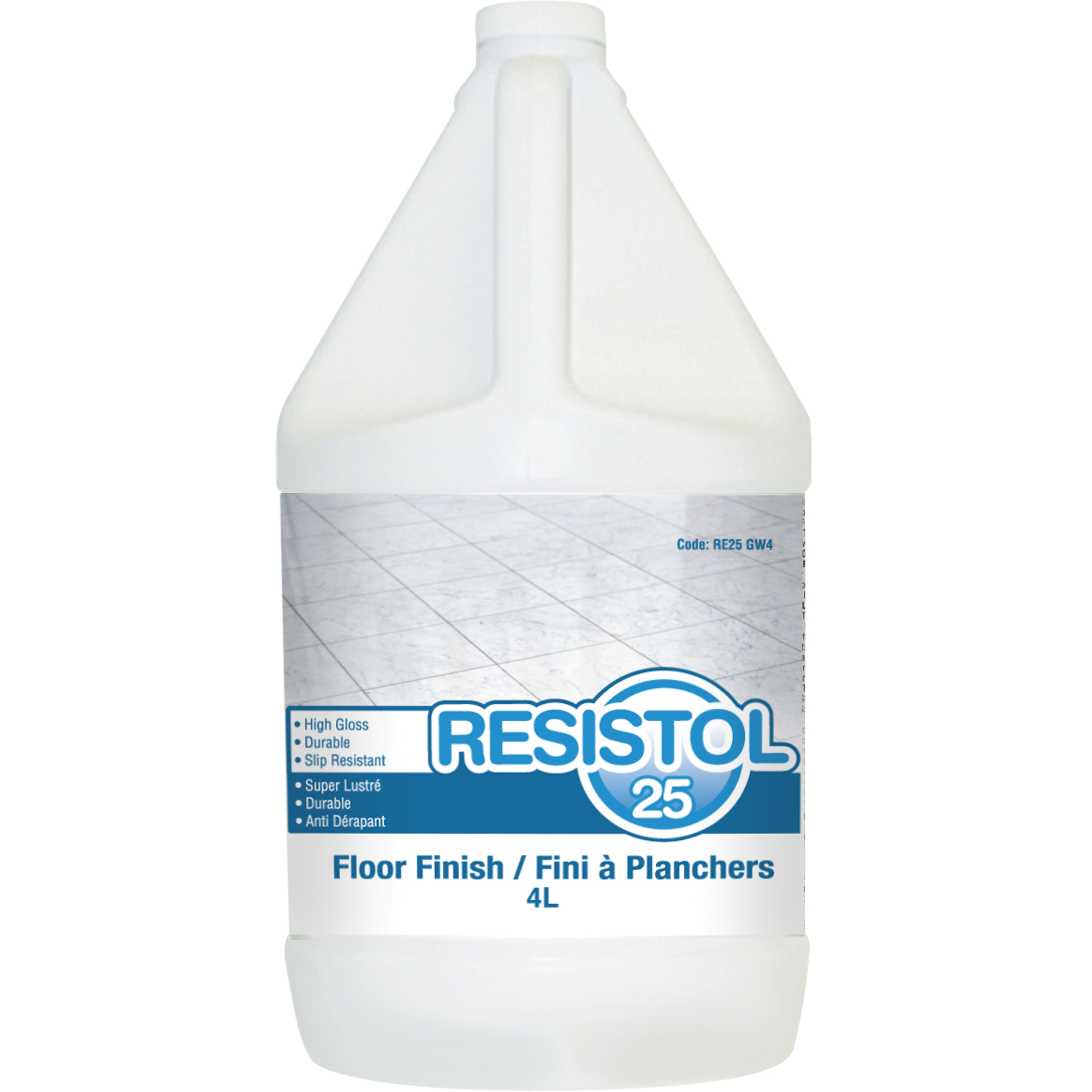 Finis pour planchers ResistolMC 25, 4 L, Cruche