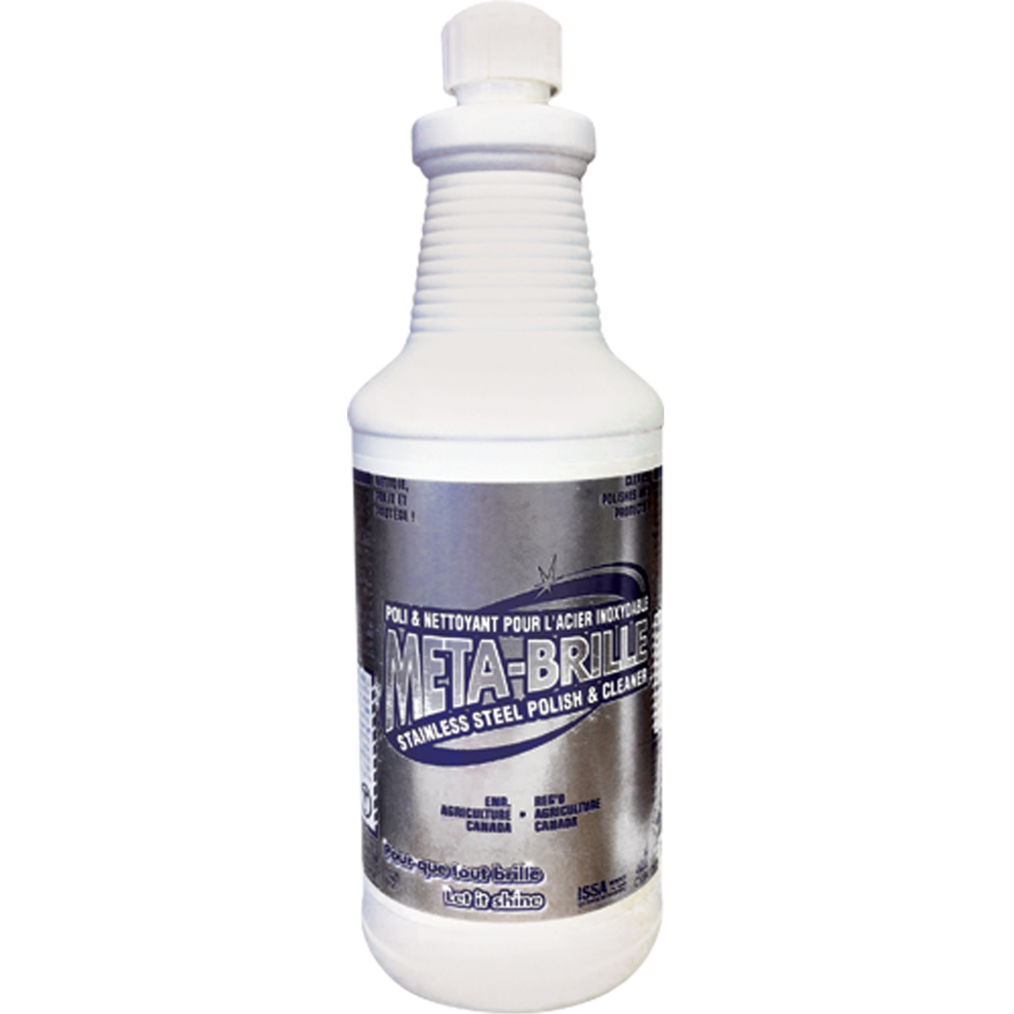 Poli pour l'acier inoxydable Meta-Brille, 950 ml/950,0 ml, Bouteille